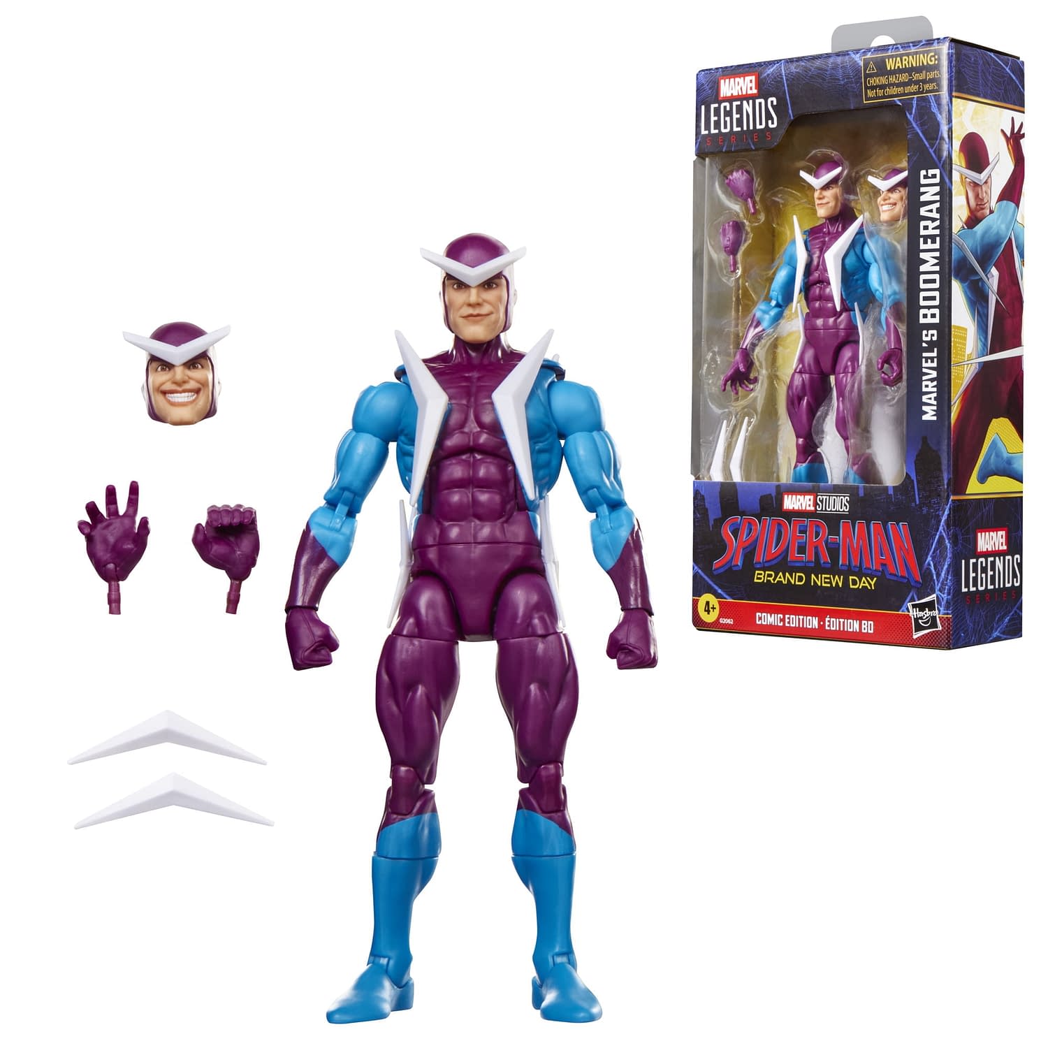 Boomerang Returns to Marvel Legends with A Classic Comic Book Design