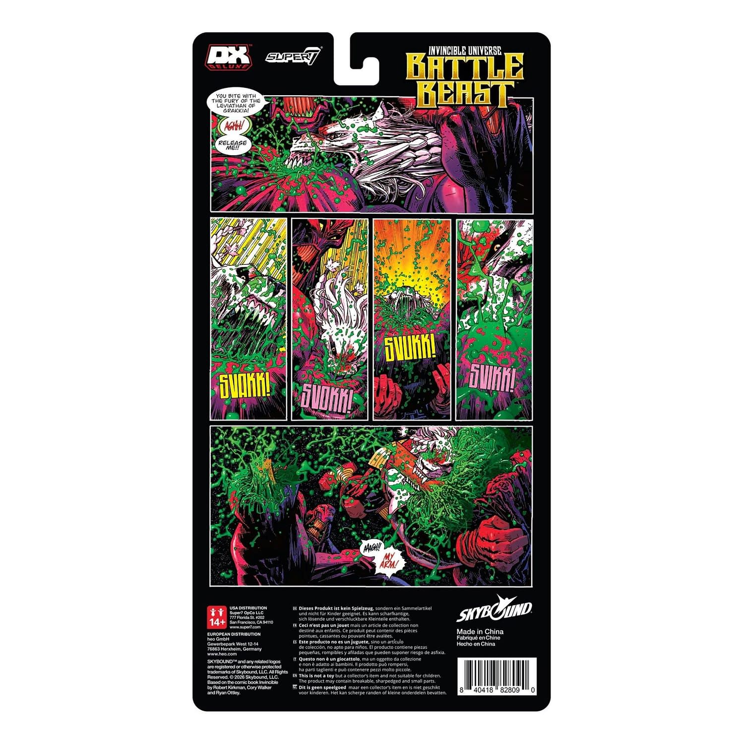 Super7 Unveils GameStop Exclusive Battle Beast Blood Splatter Figure