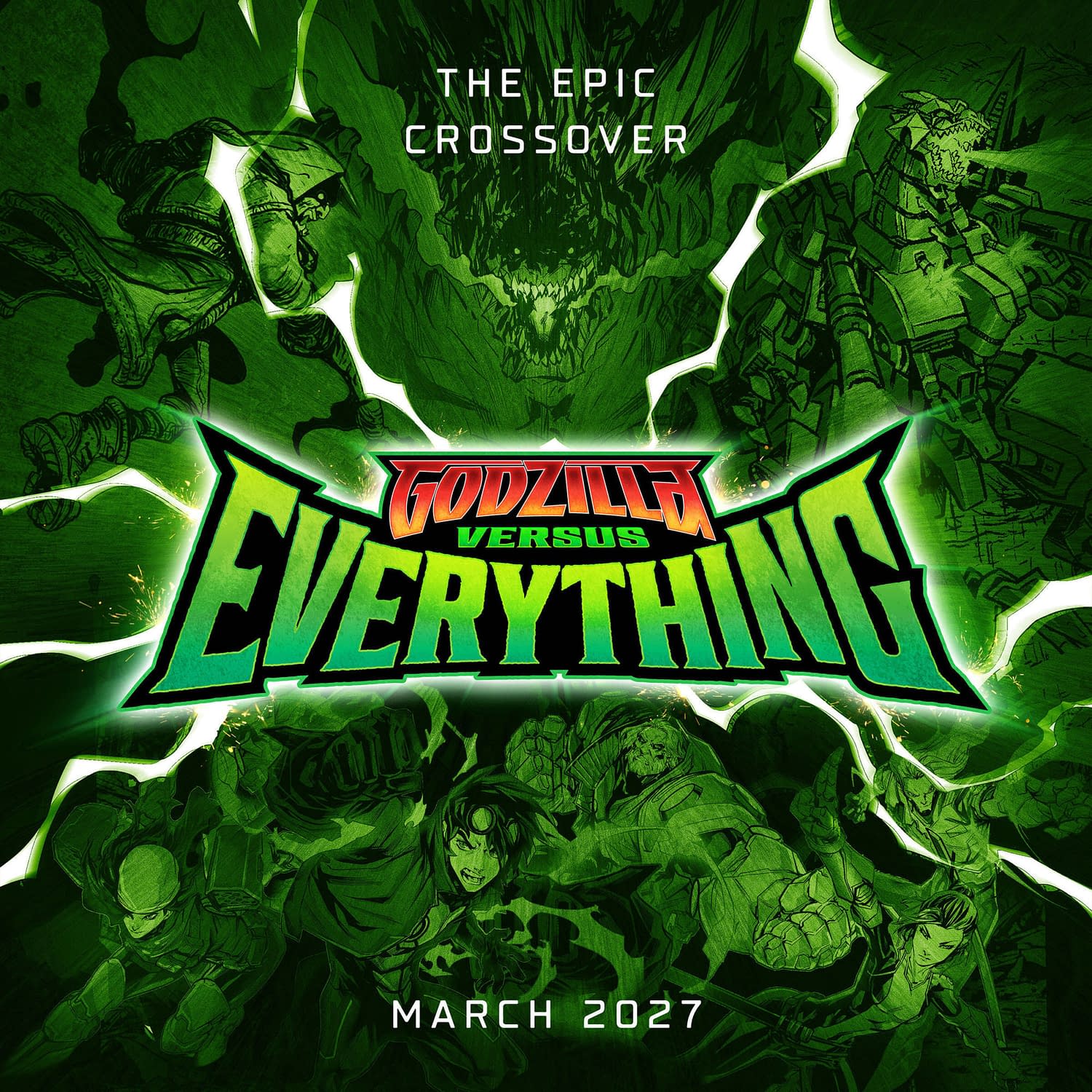 SCOOP: "GODZILLA VS. EVERYTHING!" Crossover Event From IDW In 2027