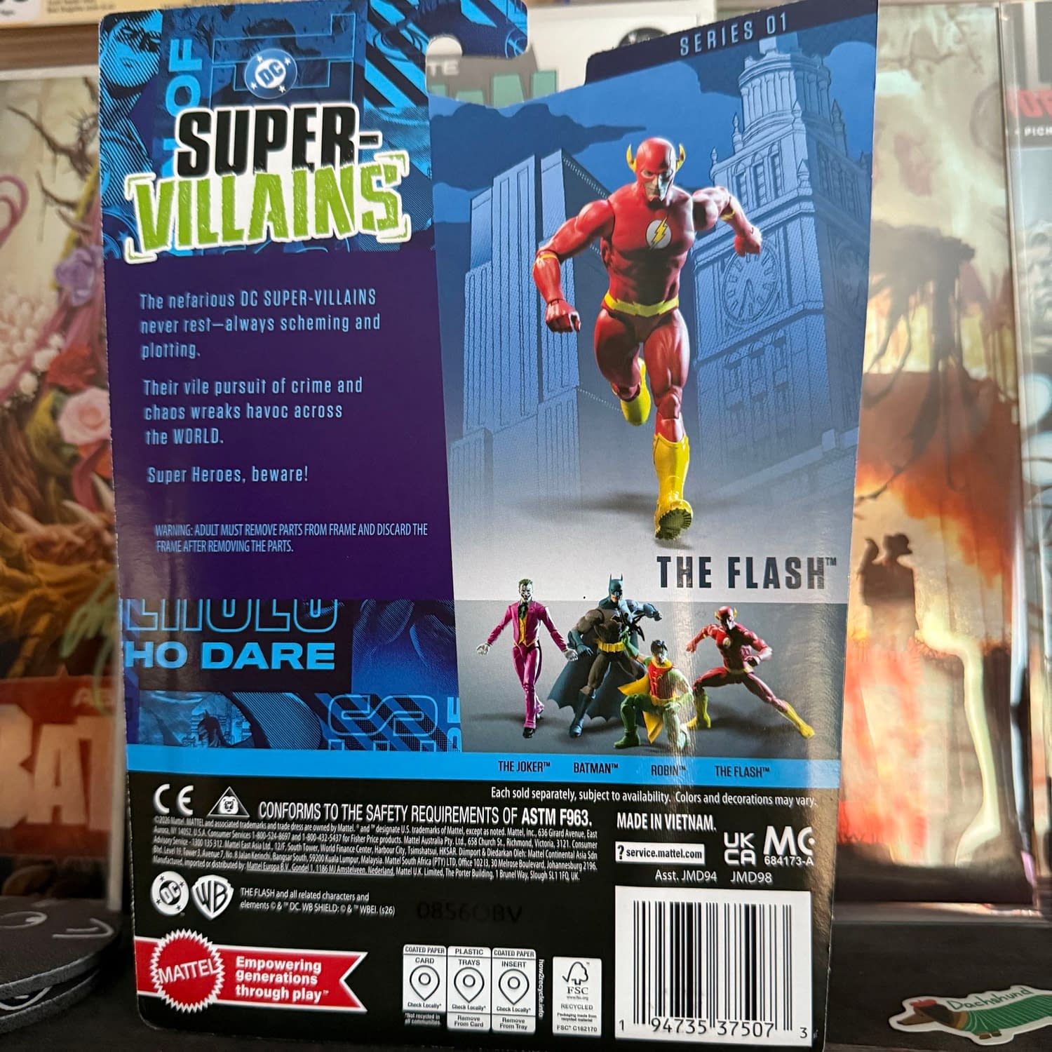Mattel DC Comics Core Collection - The Flash Races Into Action