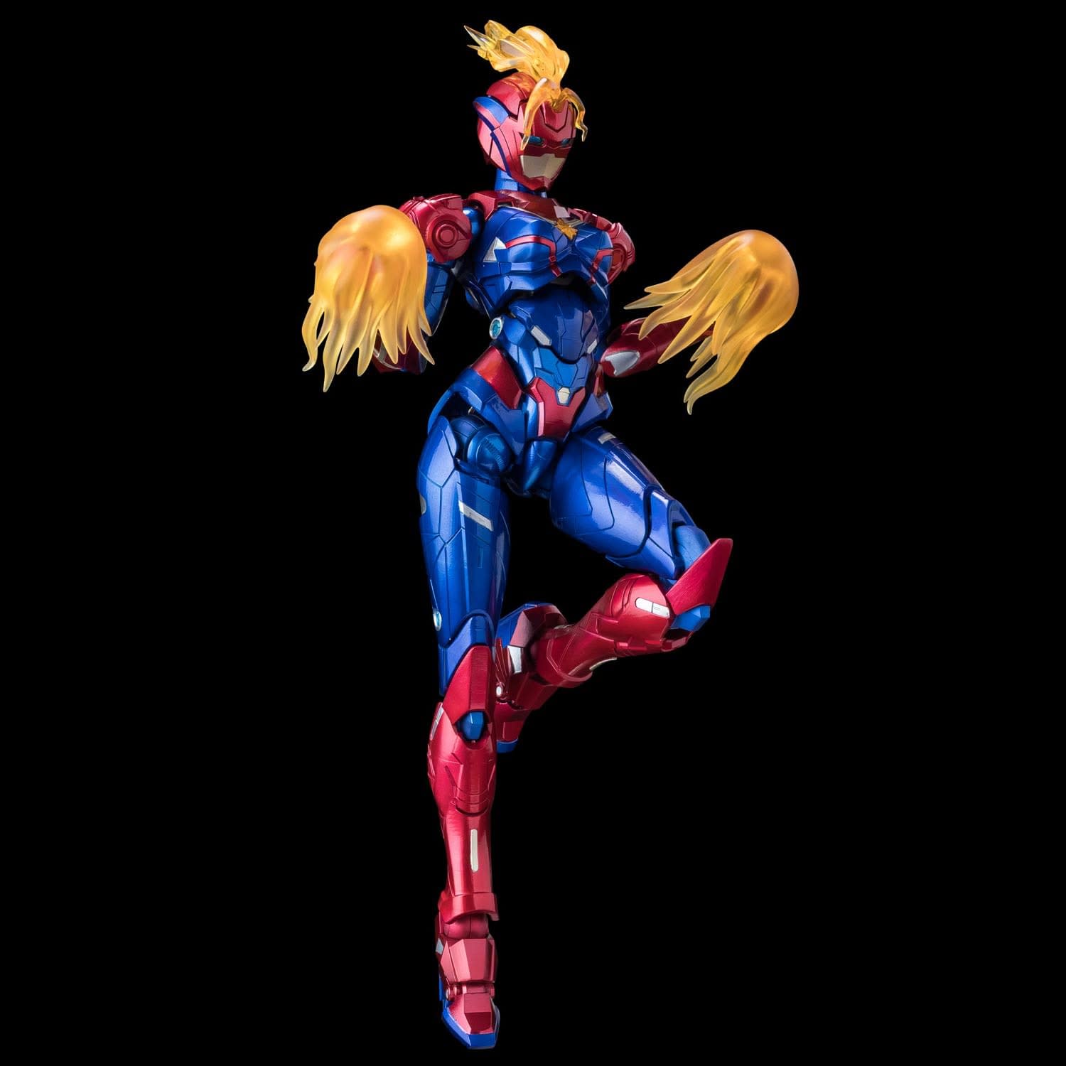 Captain Marvel Joins Sentinel's Marvel Fighting Armor Collection