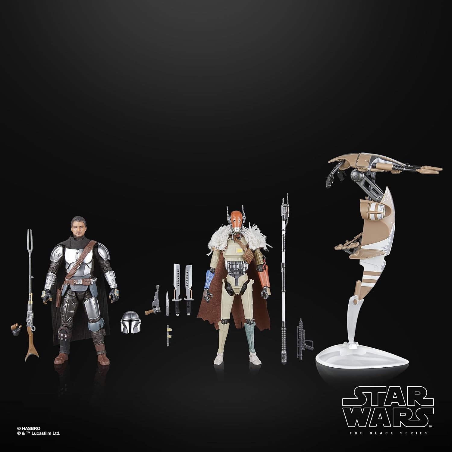 The Mandalorian Rides Hasbro with New Star Wars: TBS STAP 2-Pack Set