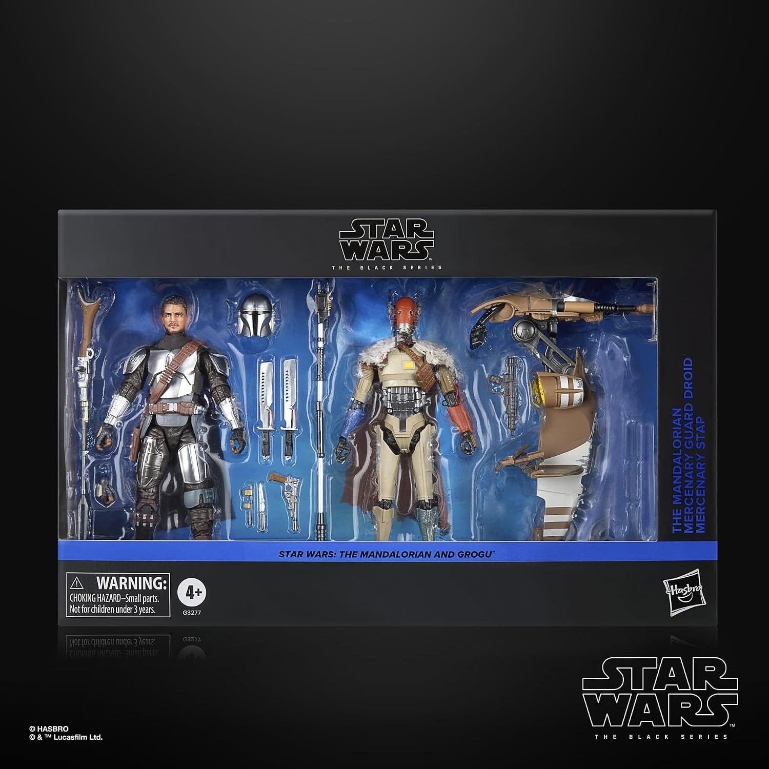 The Mandalorian Rides Hasbro with New Star Wars: TBS STAP 2-Pack Set