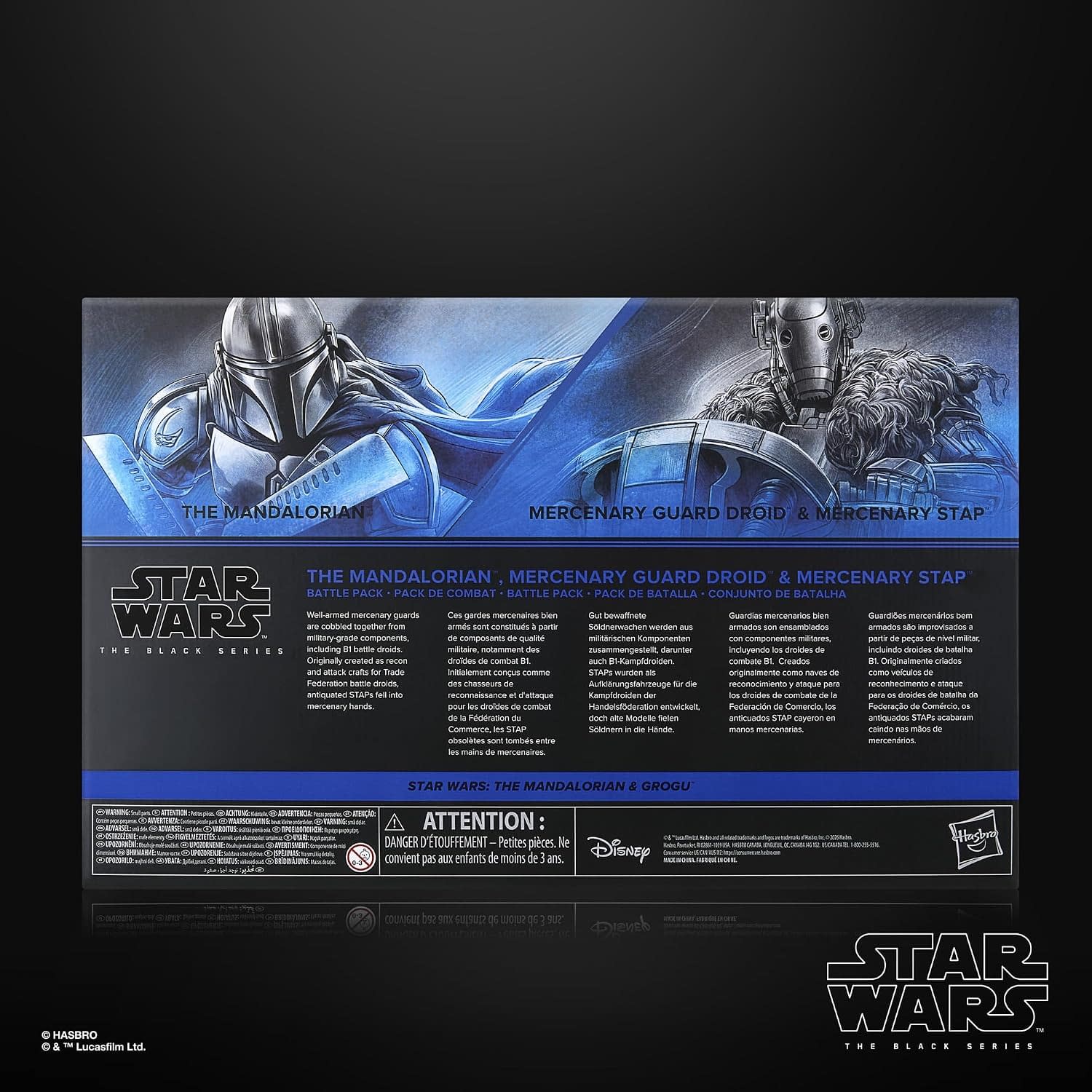 The Mandalorian Rides Hasbro with New Star Wars: TBS STAP 2-Pack Set