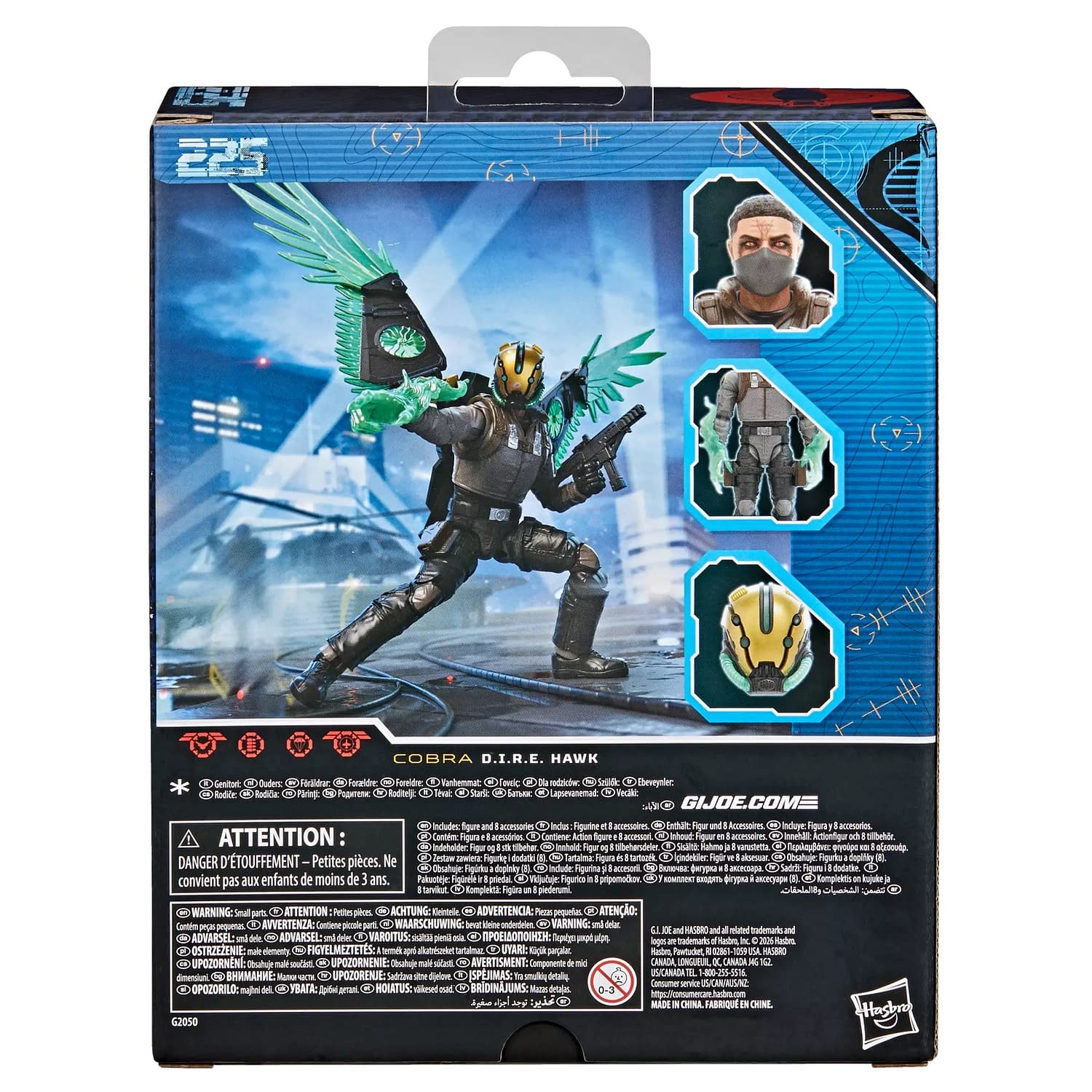 Hasbro Deploys the D.I.R.E. Hawk with New G.I. Joe Classified Series