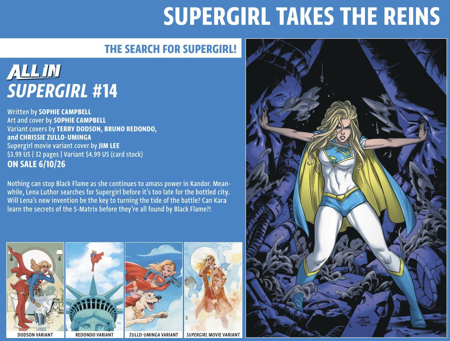 Matrix Returns To Supergirl? Not So Fast…