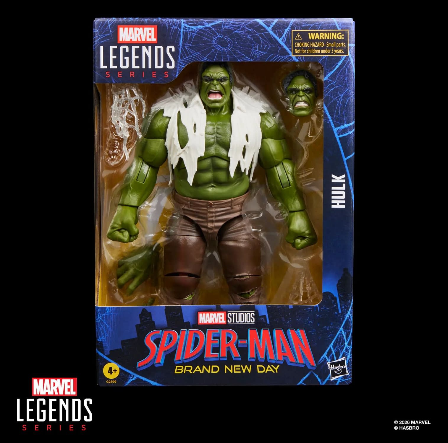 Hulk Smashes with New Spider-Man: Brand New Day Marvel Legends