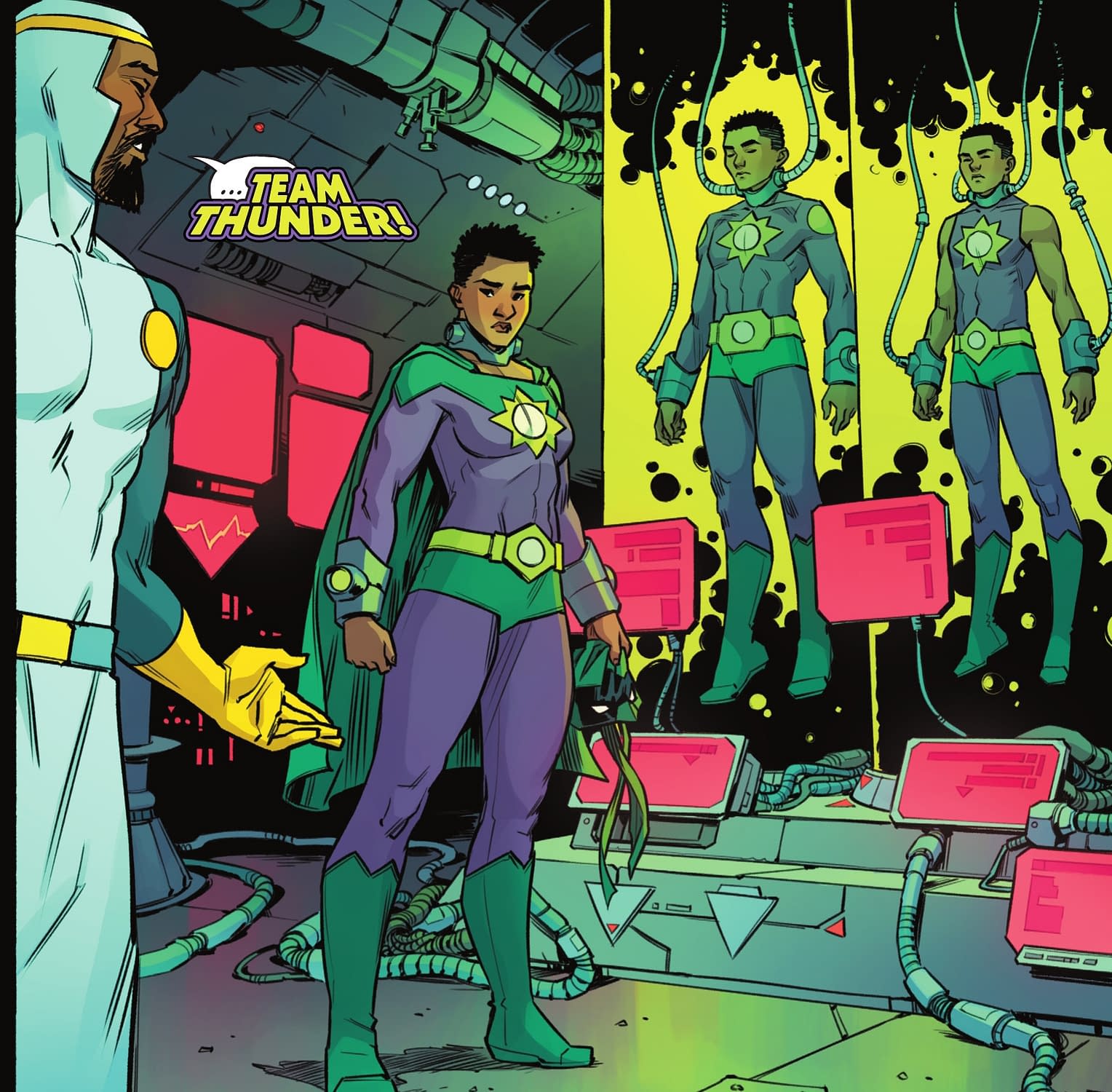 Aquaman, Superboy, Supergirl & Firestorm In The Wake Of KO (Spoilers)