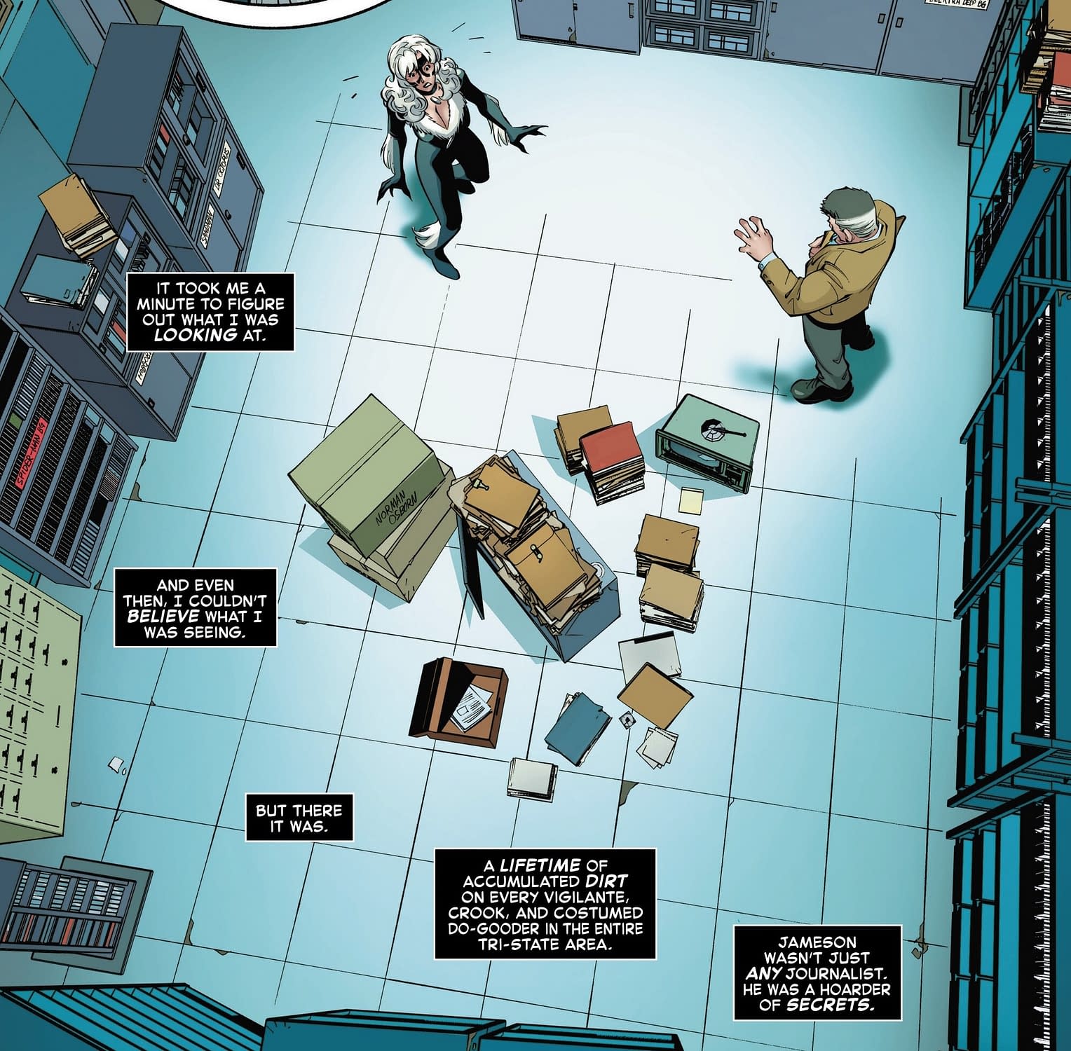 J Jonah Jameson, Super Hero In Black Cat (Spoilers)