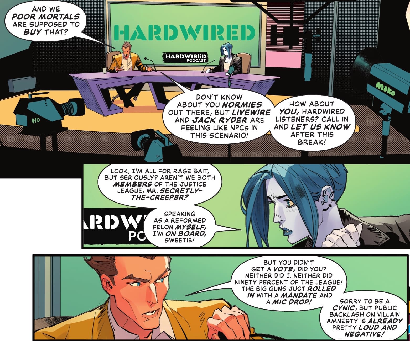 Justice League Unlimited #19 by Mark Waid, Dan Mora