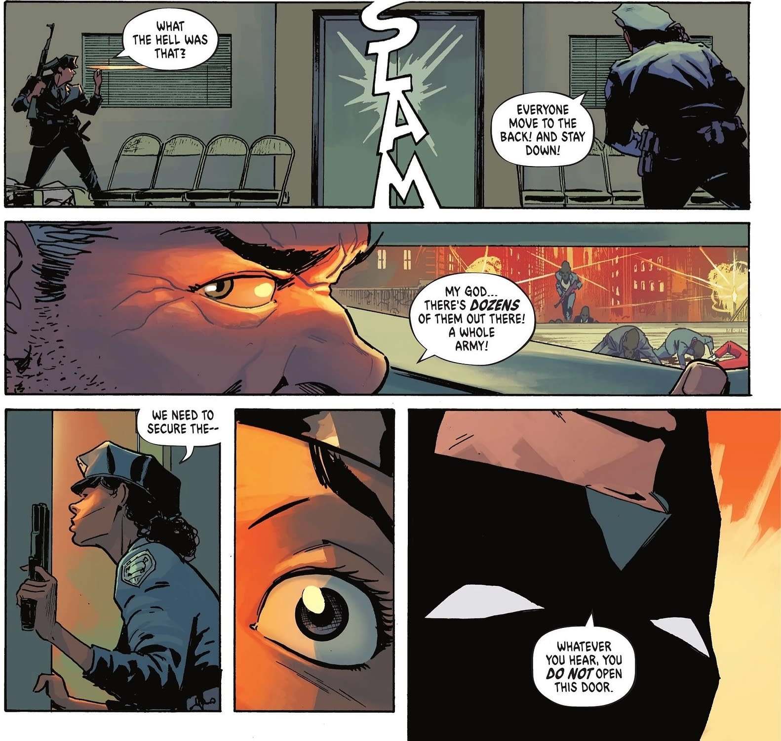 Uma primeira olhada sob o casaco do morcego absoluto de Barbara Gordon (spoilers)
