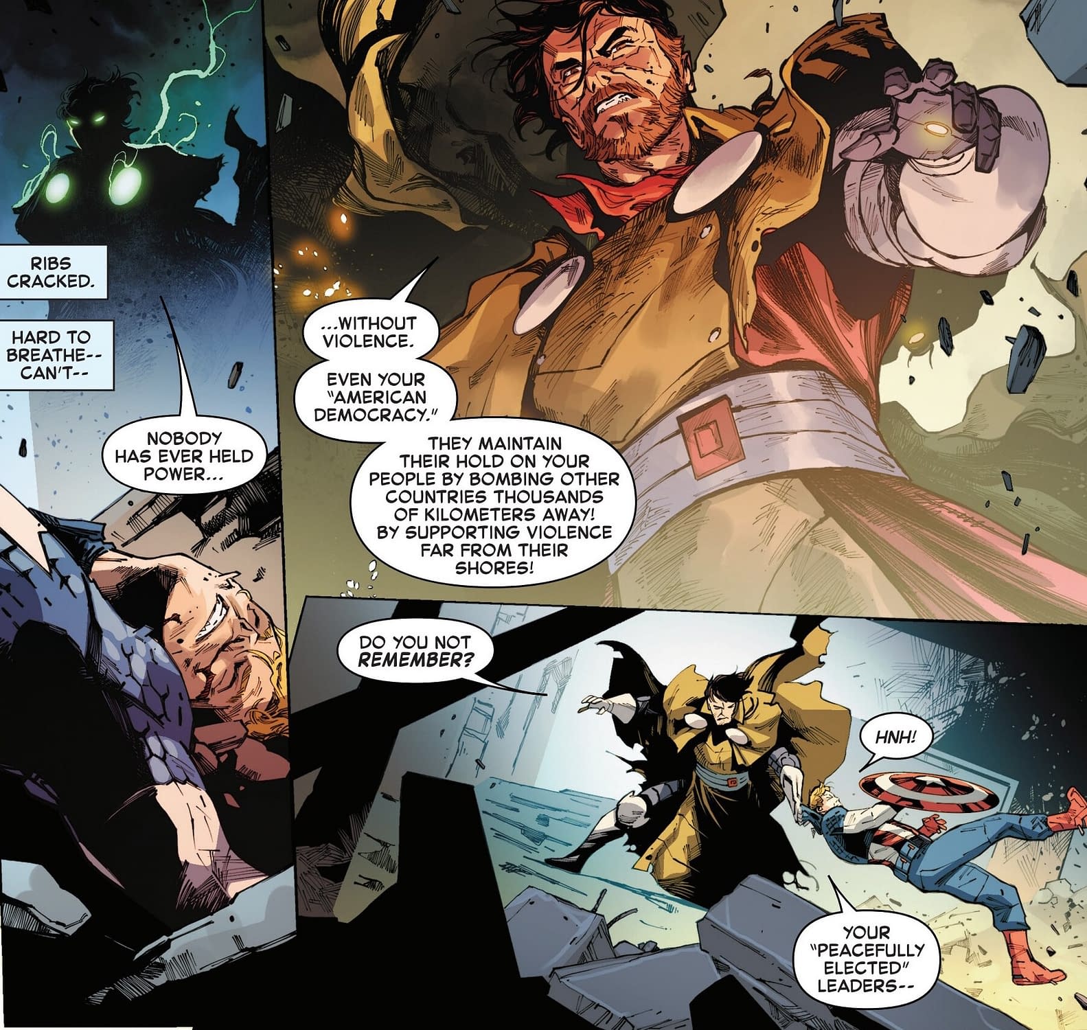 "You Wouldn't Like America When It's Angry" - Armageddon Spoilers