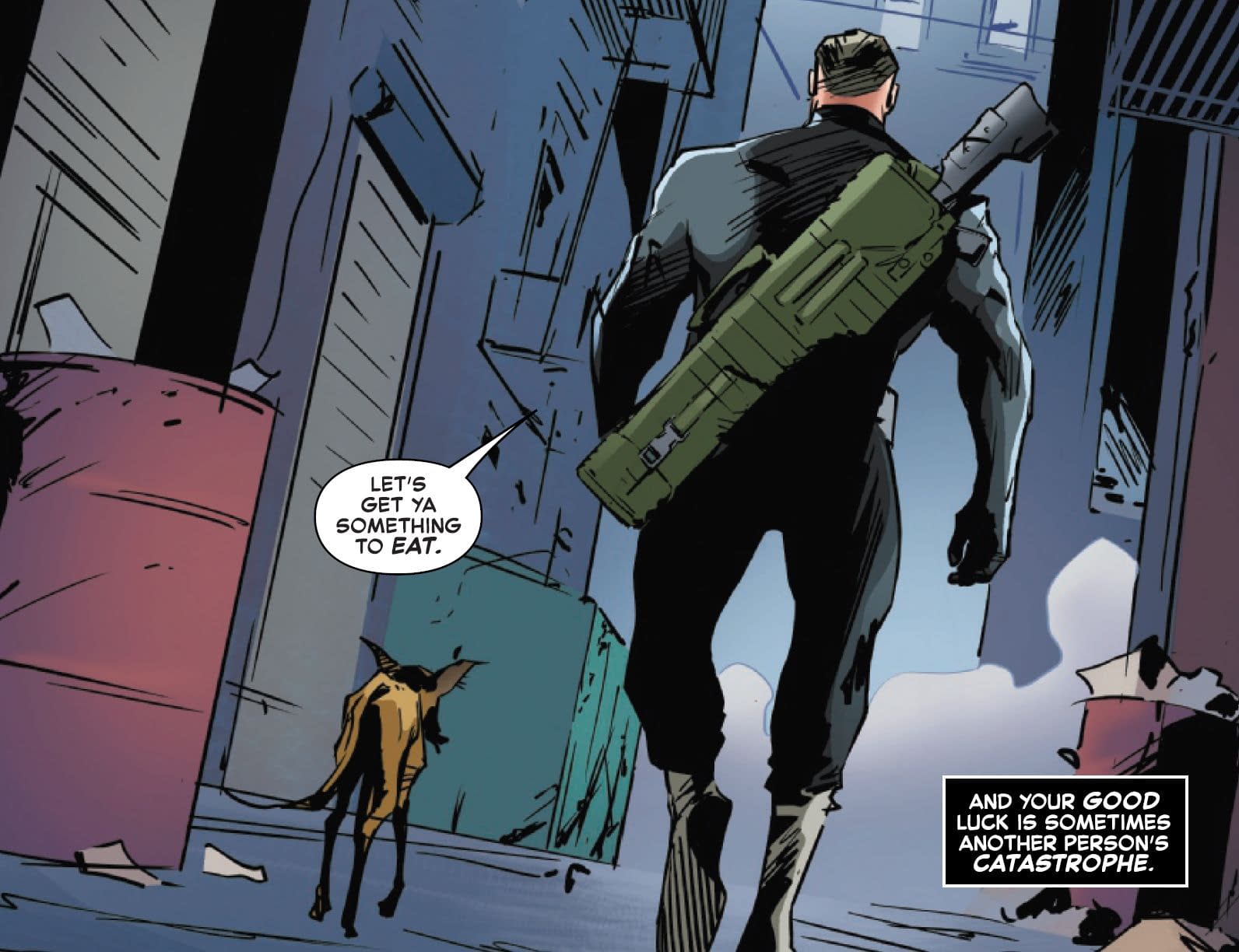 The Black Cat, The Punisher's Dog And John Wick (Spoilers)