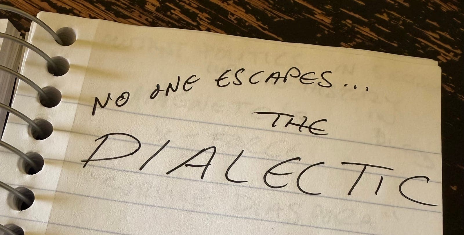 Spencer Ackerman Jumped From Iron Man To No One Escapes The Dialectic