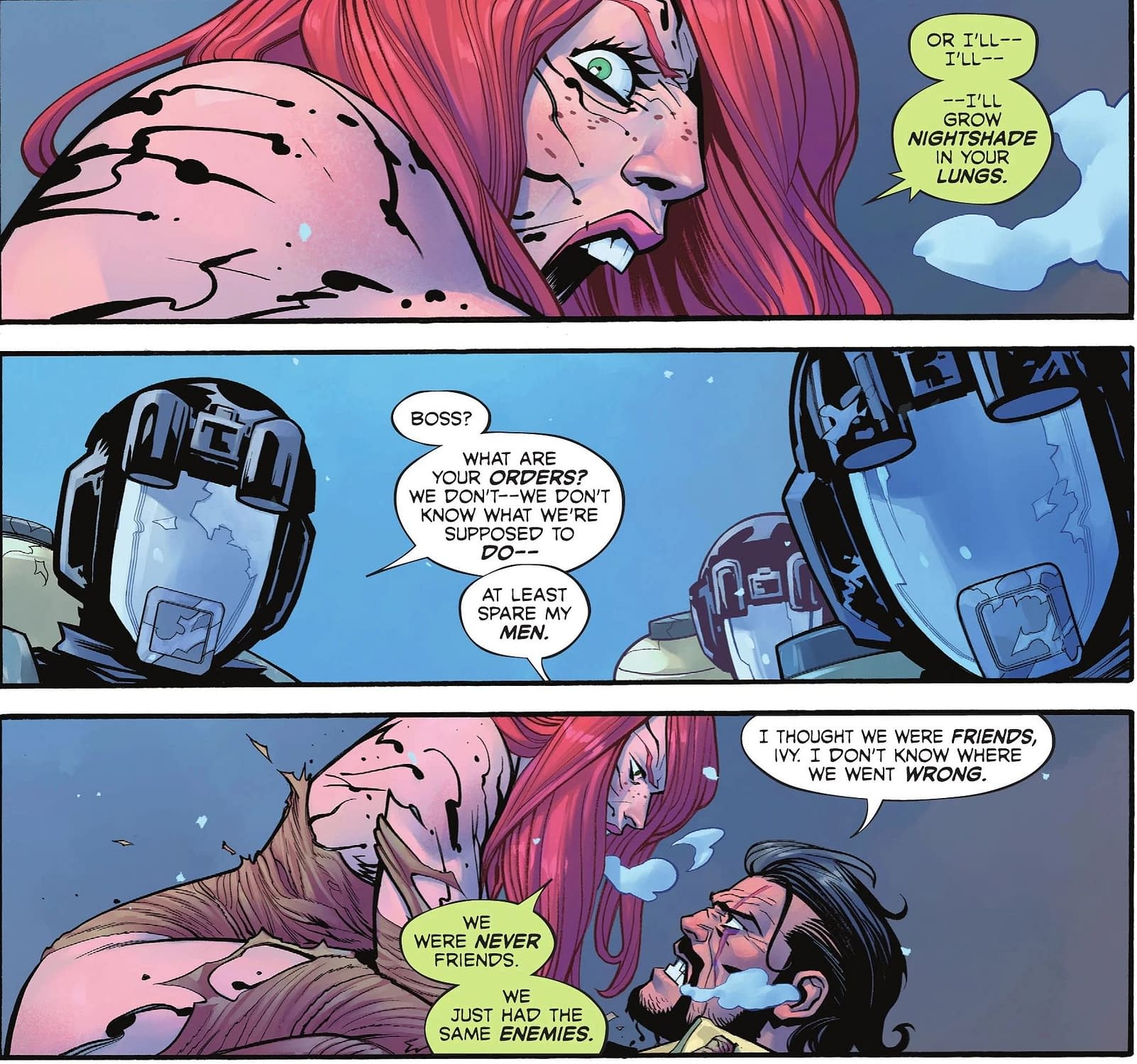 Bad Seeds: Vandal Savage, Croc, Poison Ivy & Harley Quinn (Spoilers)