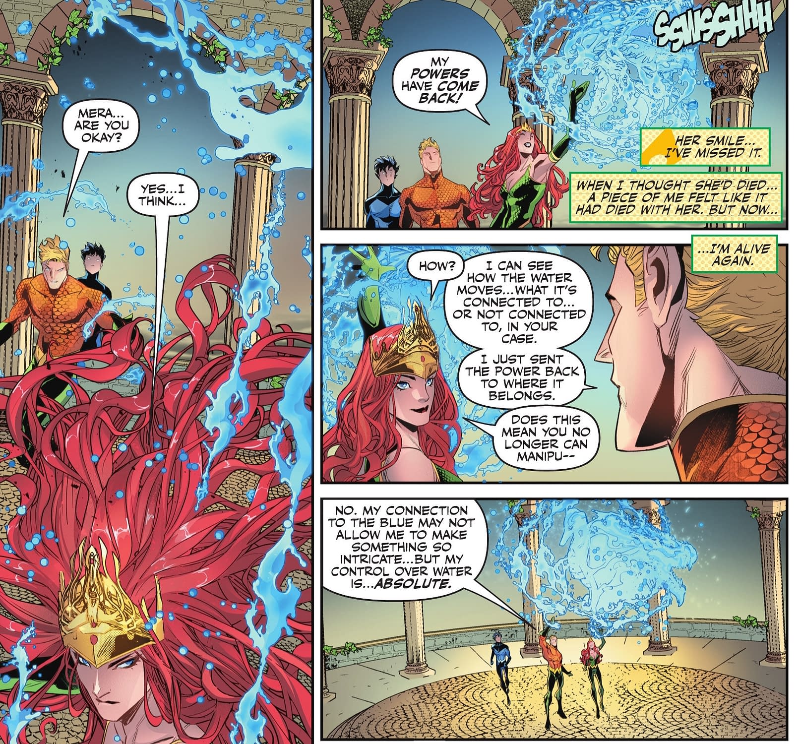 Aquaman, Superboy, Supergirl & Firestorm In The Wake Of KO (Spoilers)