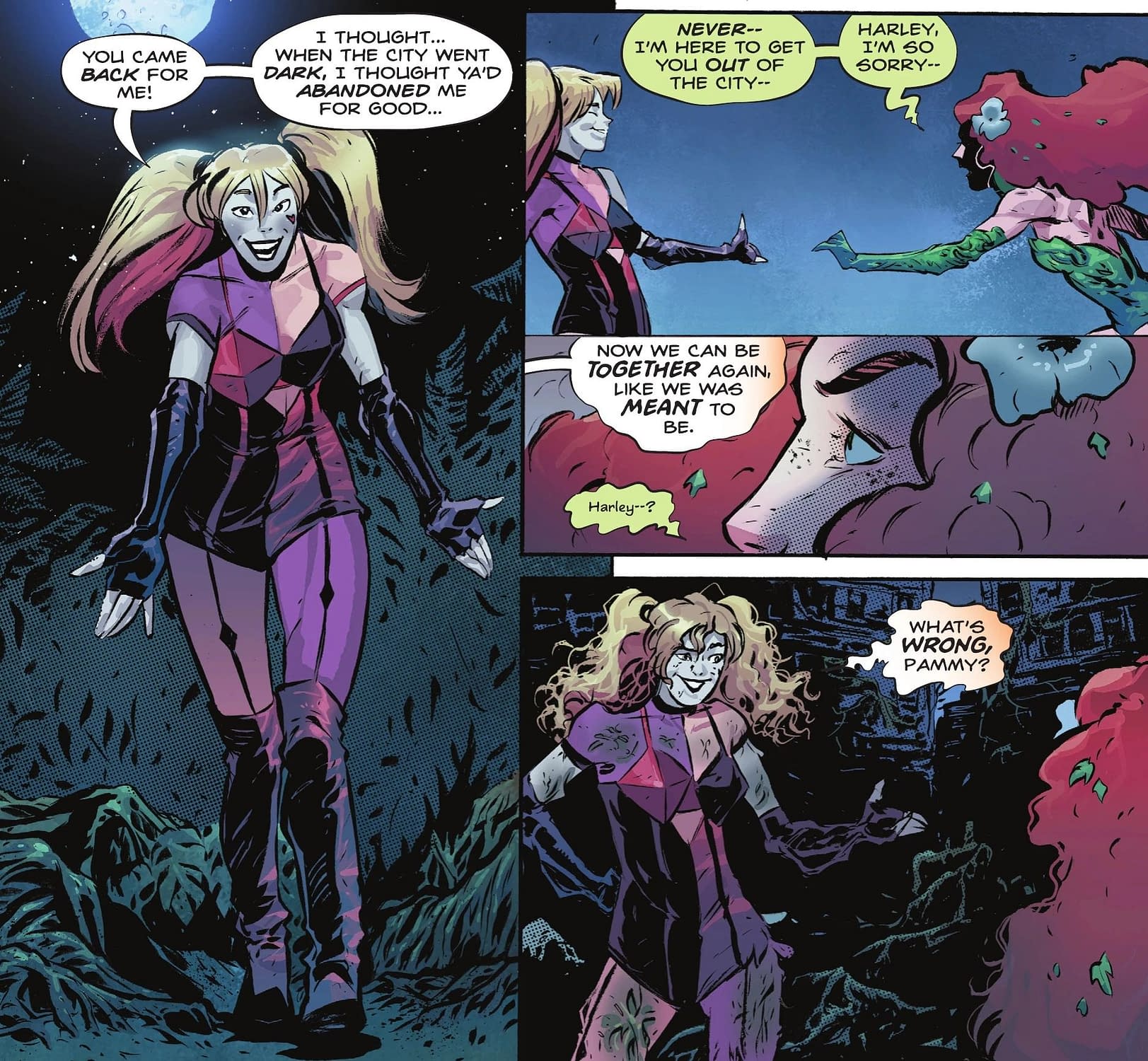 Bad Seeds: Vandal Savage, Croc, Poison Ivy & Harley Quinn (Spoilers)