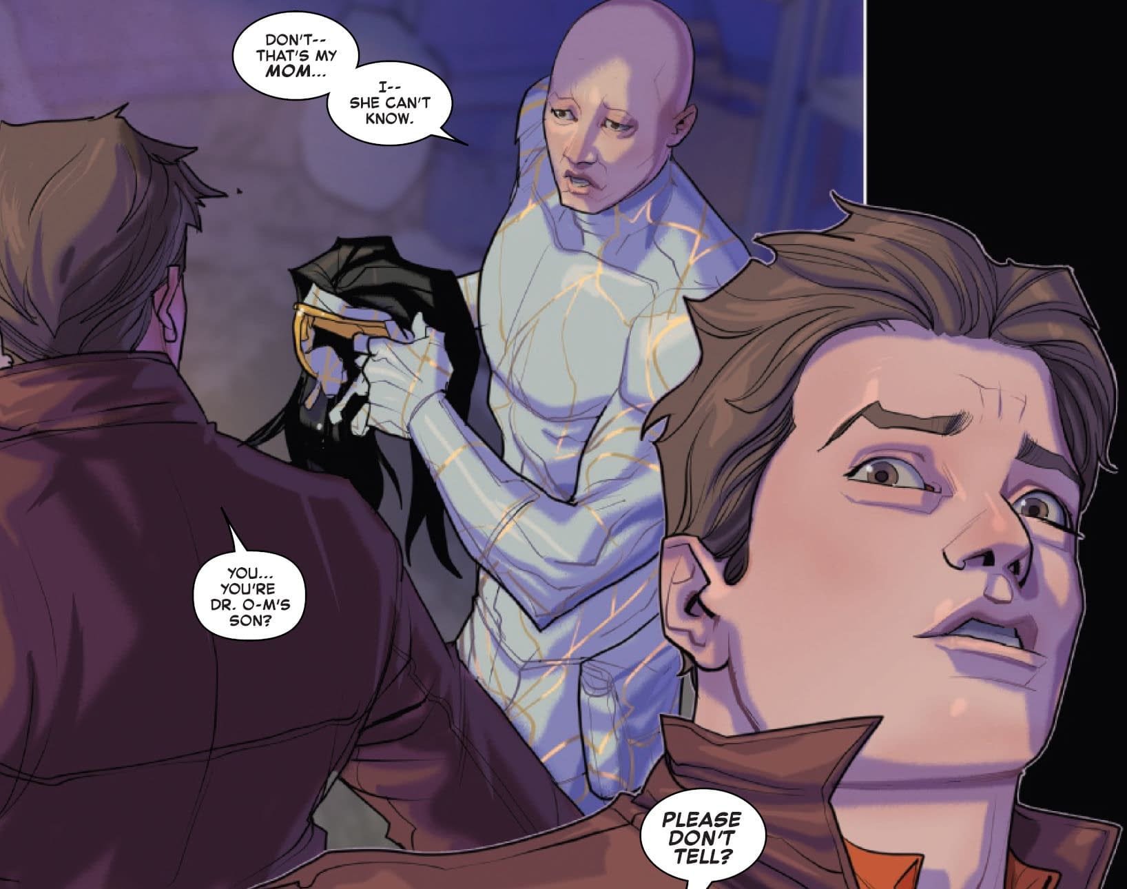 Peter Parker, la tía May, el tío Ben y su primo (spoilers de Spider-Man)