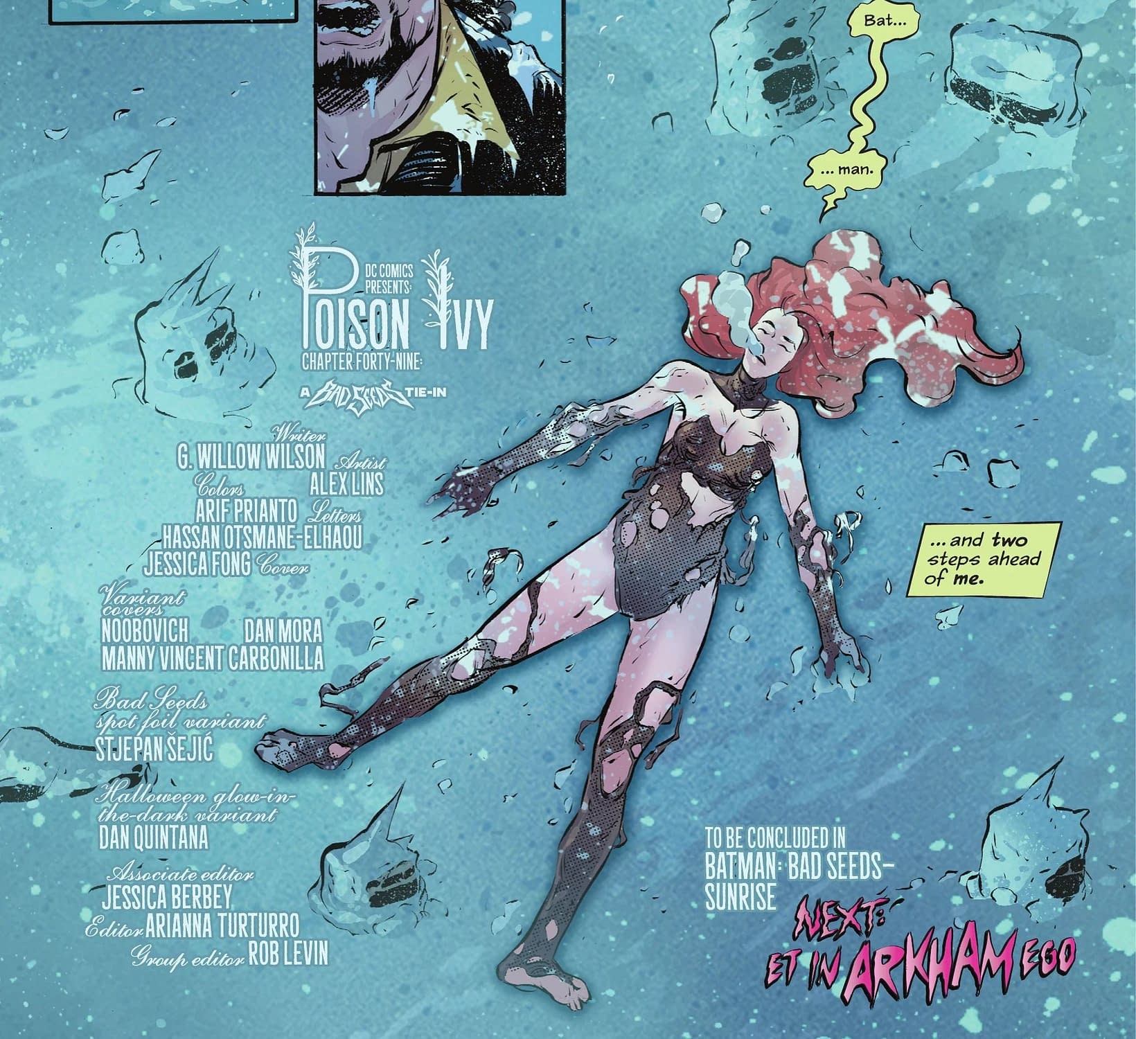 Bad Seeds: Vandal Savage, Croc, Poison Ivy & Harley Quinn (Spoilers)