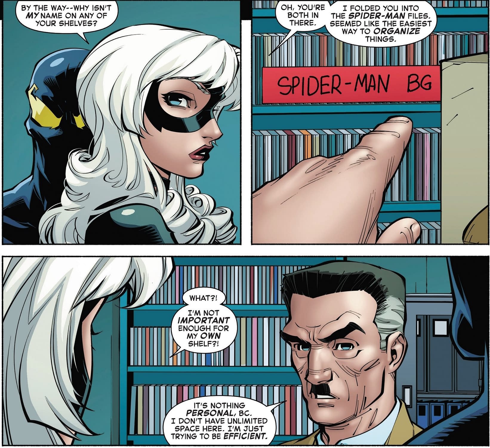 J Jonah Jameson, Super Hero In Black Cat (Spoilers)