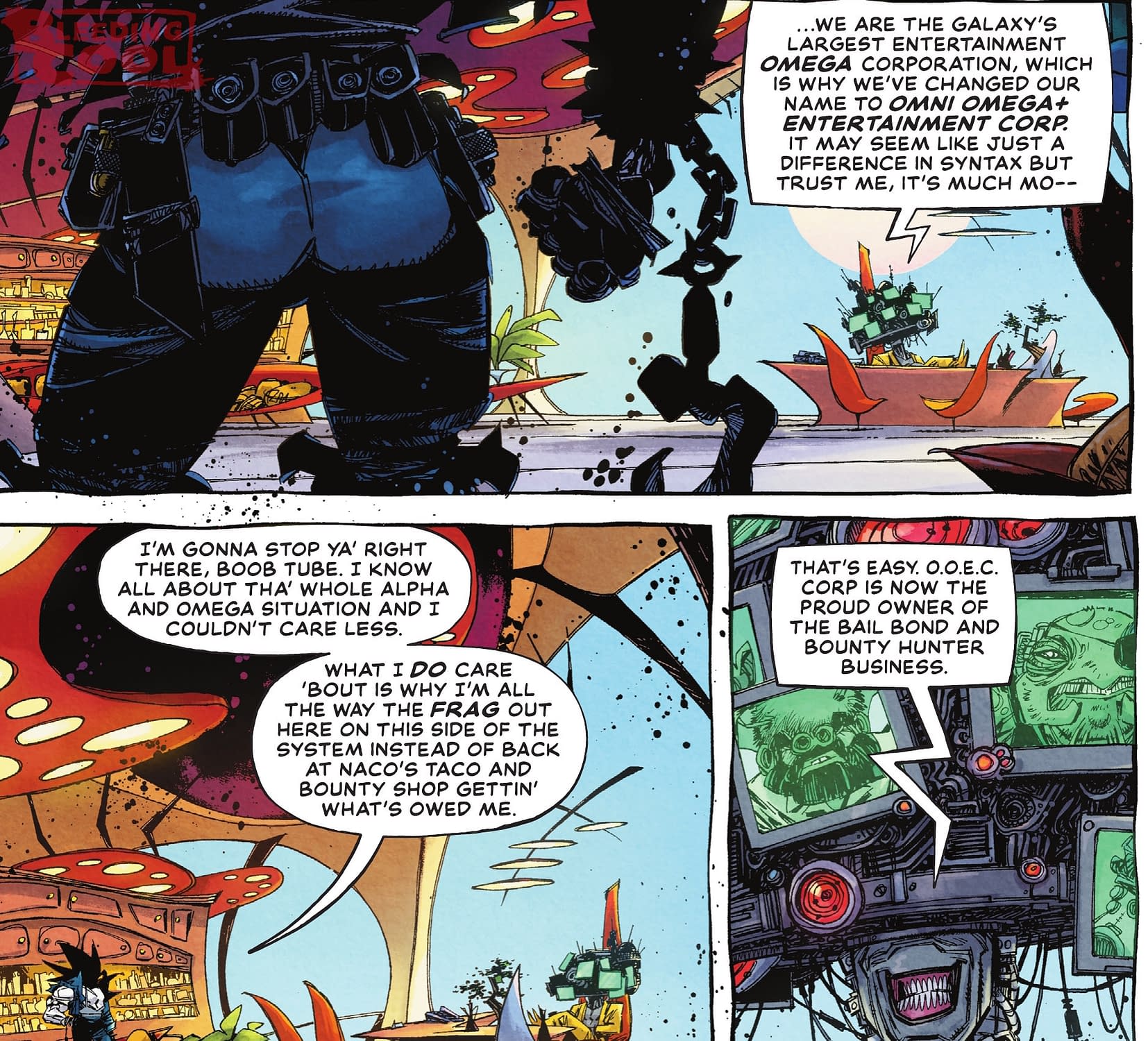 Lobo Remembers When He Used To Wear Lipstick (Lobo #1 Spoilers)