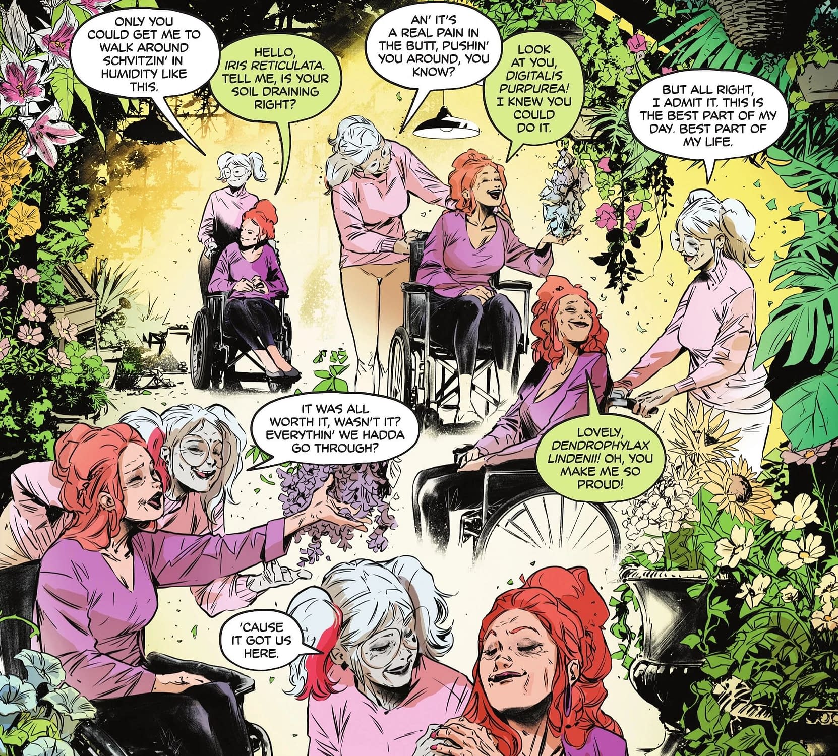 Bad Seeds: Vandal Savage, Croc, Poison Ivy & Harley Quinn (Spoilers)