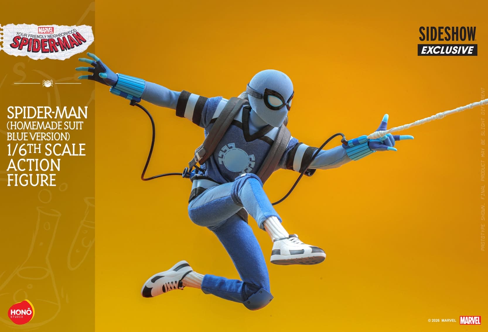 Exclusive Spider-Man (Homemade Suit) Arrives from HONŌ STUDIO