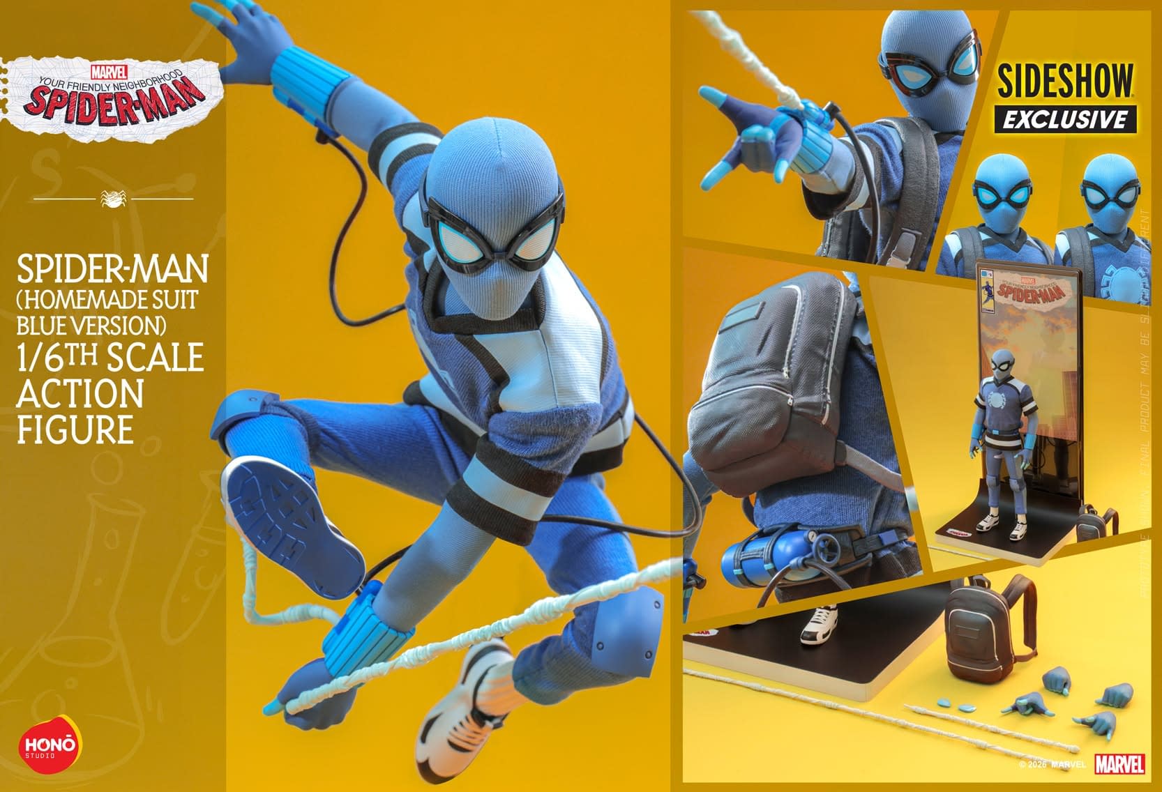 Exclusive Spider-Man (Homemade Suit) Arrives from HONŌ STUDIO