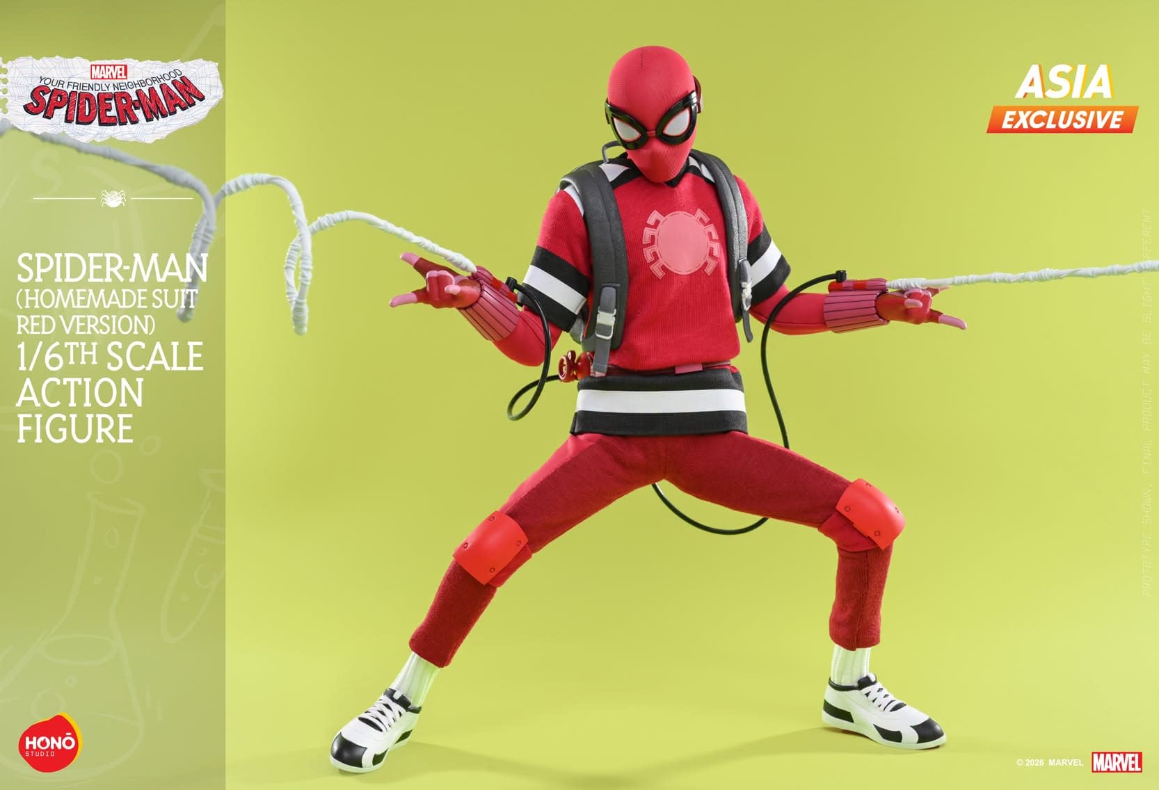 Asia Exclusive HONŌ STUDIO Spider-Man (Homemade Suit) Revealed