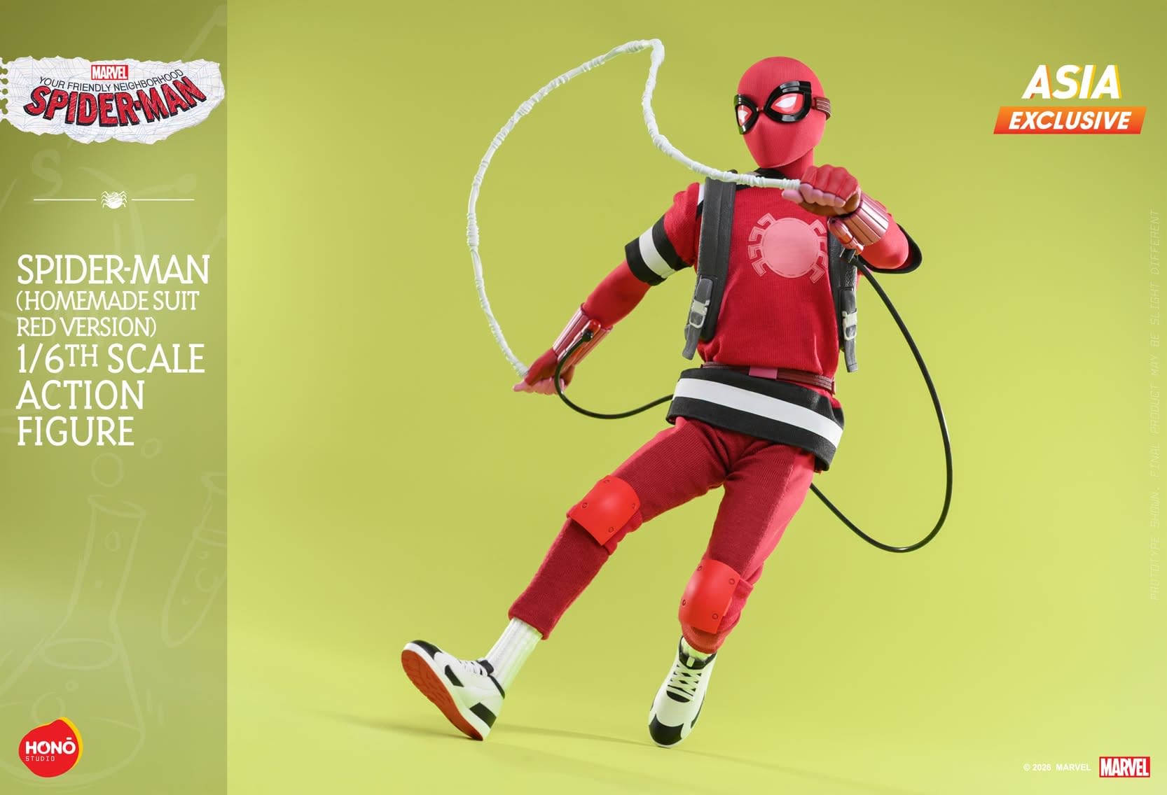 Asia Exclusive HONŌ STUDIO Spider-Man (Homemade Suit) Revealed