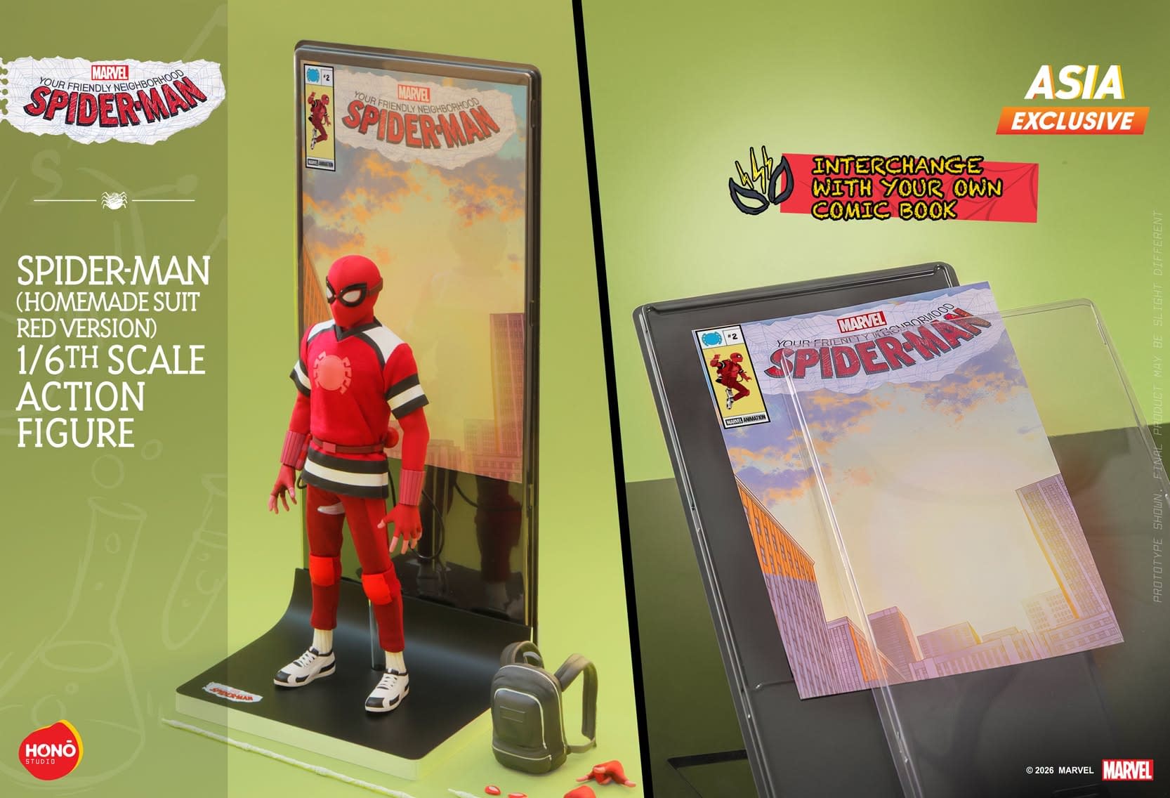 Asia Exclusive HONŌ STUDIO Spider-Man (Homemade Suit) Revealed