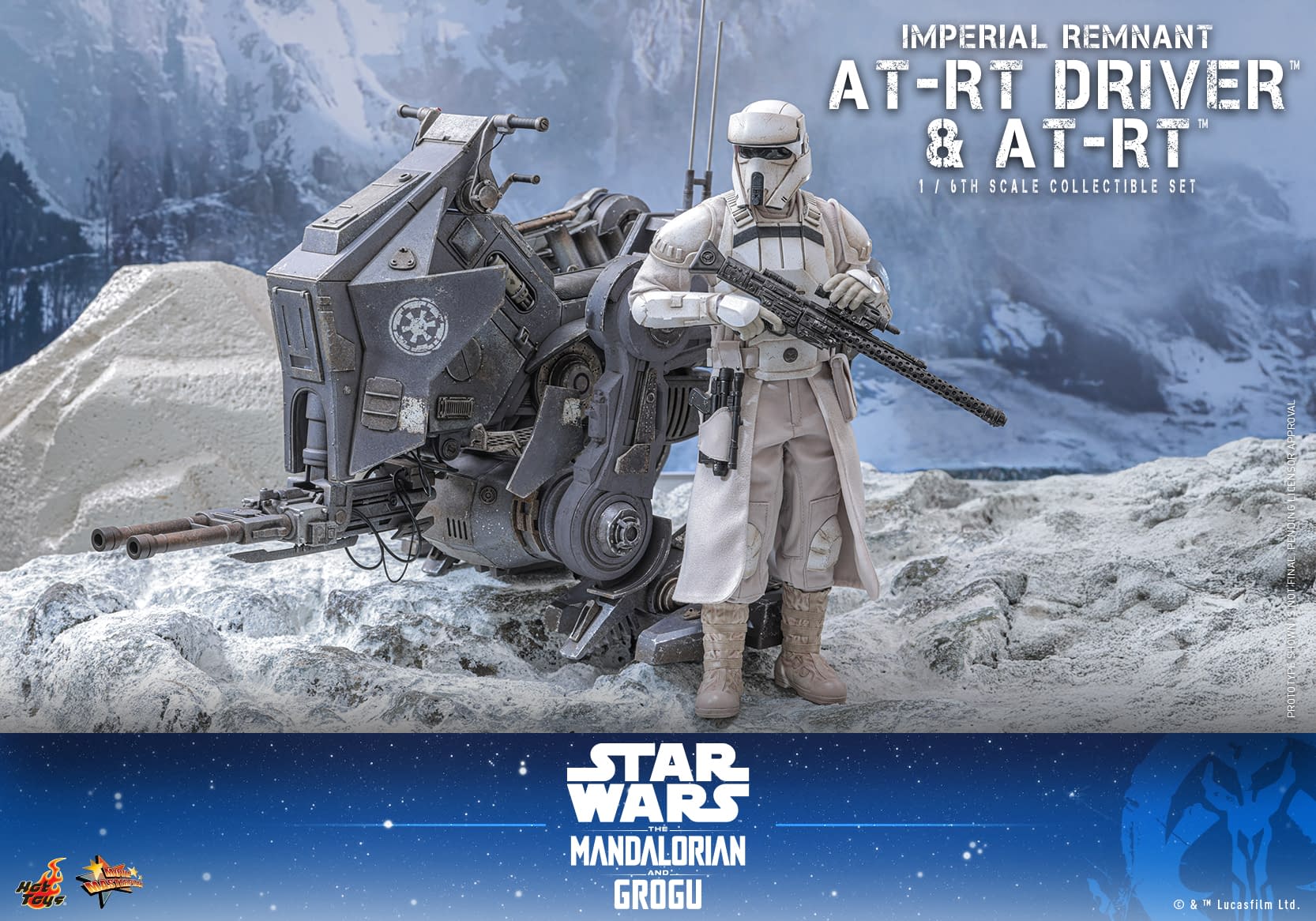 New Star Wars 1/6 Scale AT-RT Figure Bundle Revealed by Hot Toys