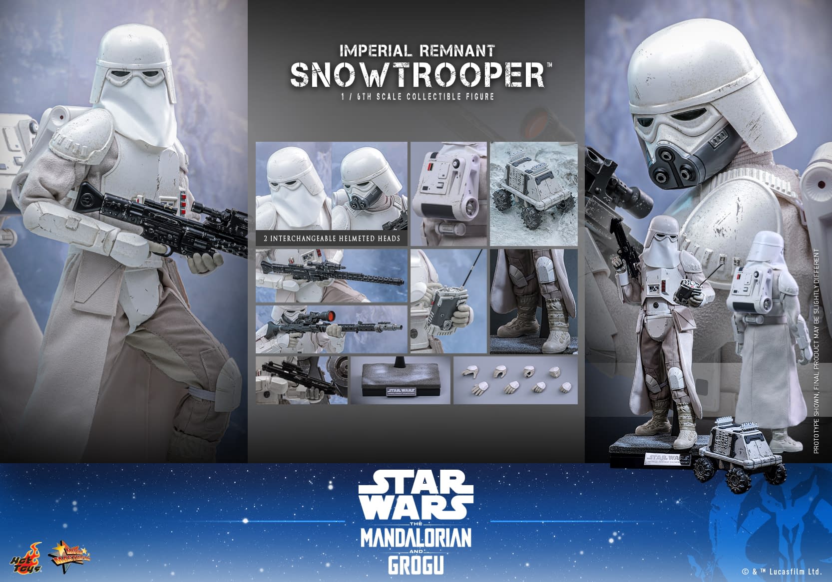 New 1/6 Scale Star Wars Imperial Remnant Snowtrooper Unveiled