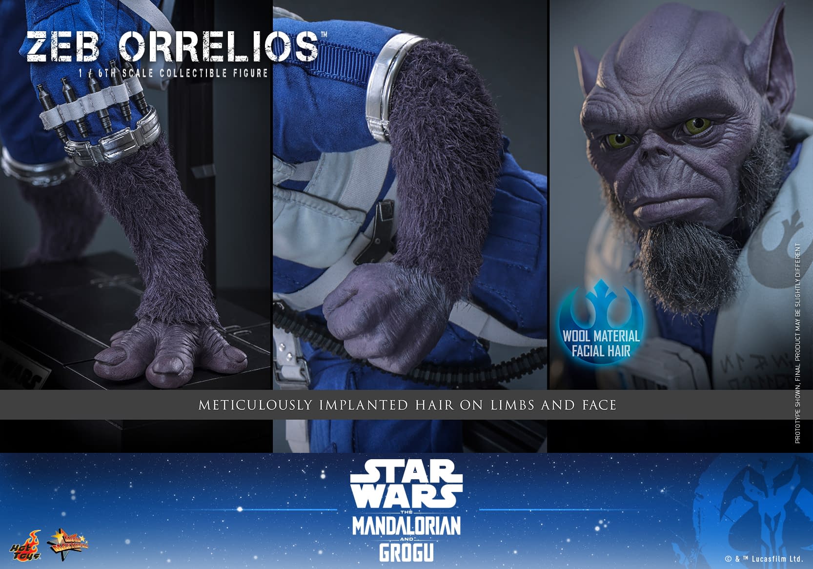 The Mandalorian & Grogu 1/6 Scale Zeb Figure Debuts from Hot Toys