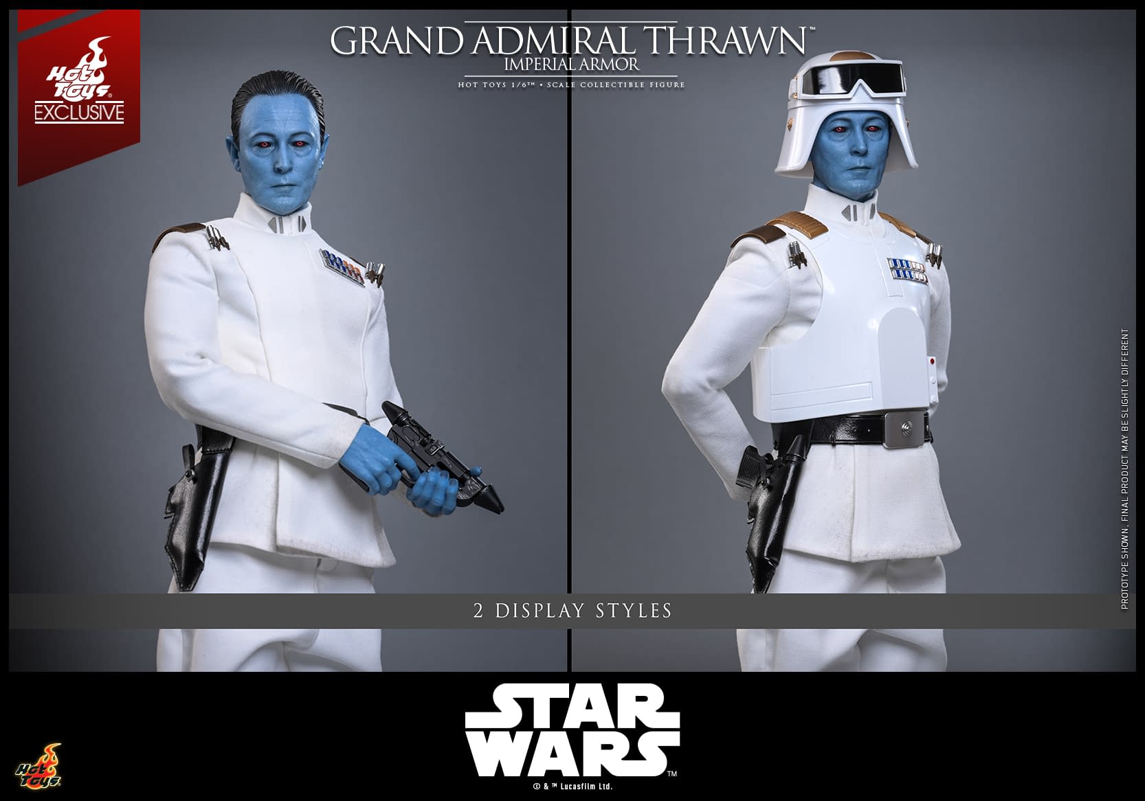 Hot Toys 1/6 Star Wars Grand Admiral Thrawn (Imperial Armor) Revealed