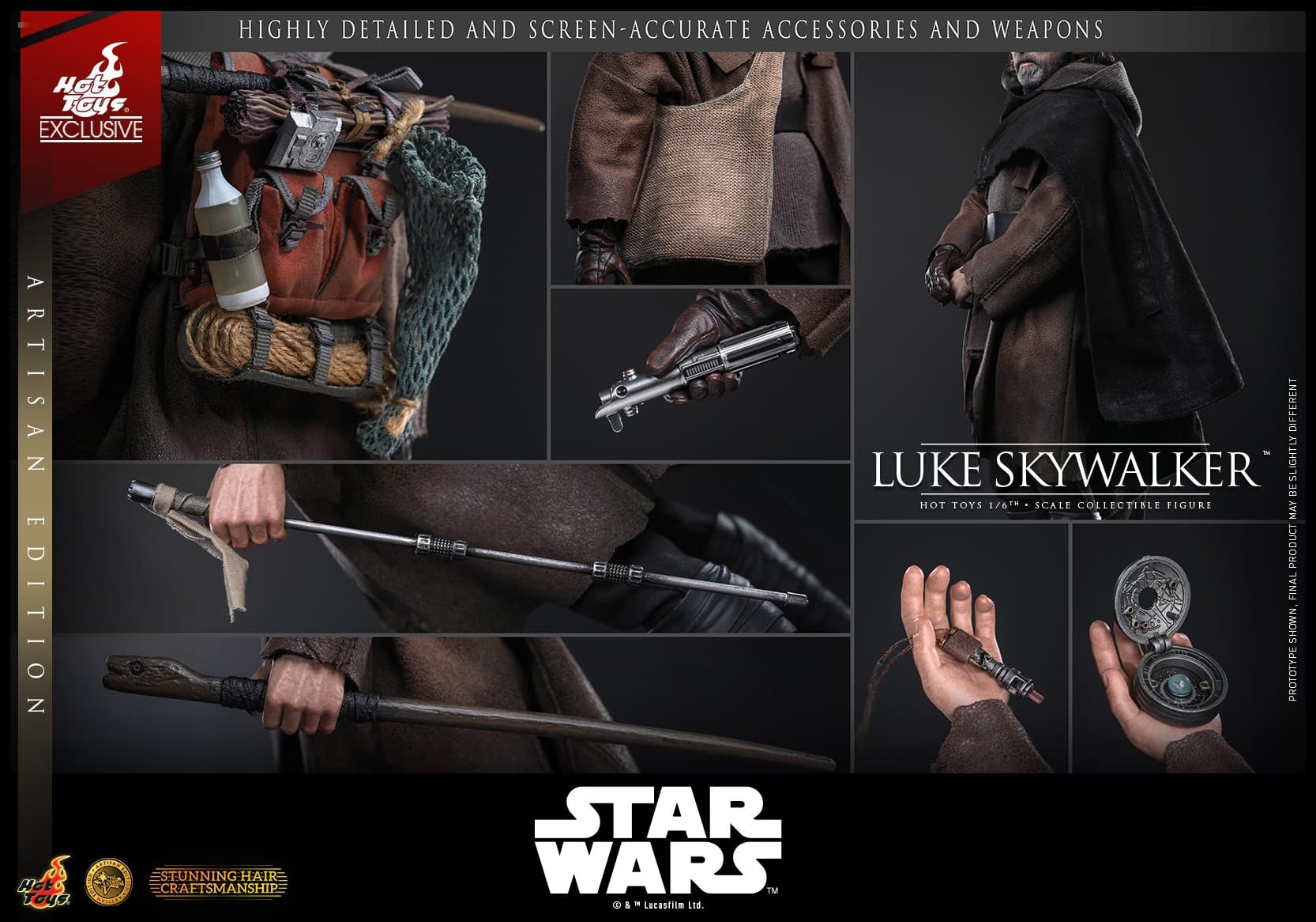 Hot Toys Exclusive Star Wars: The Last Jedi Luke Skywalker Revealed