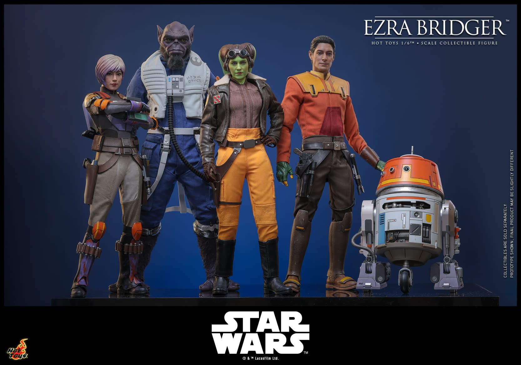 Hot Toys Unveils New 1/6 Scale Star Wars: Rebels Ezra Bridger Figure