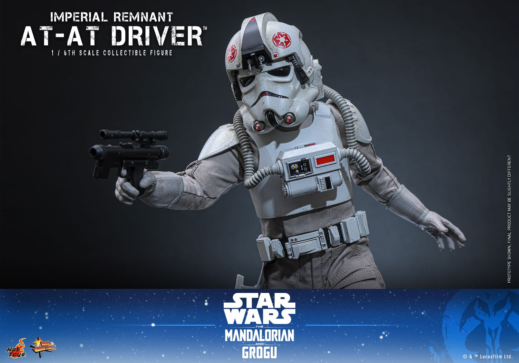 Hot Toys Unveils New 1/6 Imperial Remnant AT-AT Driver Figure