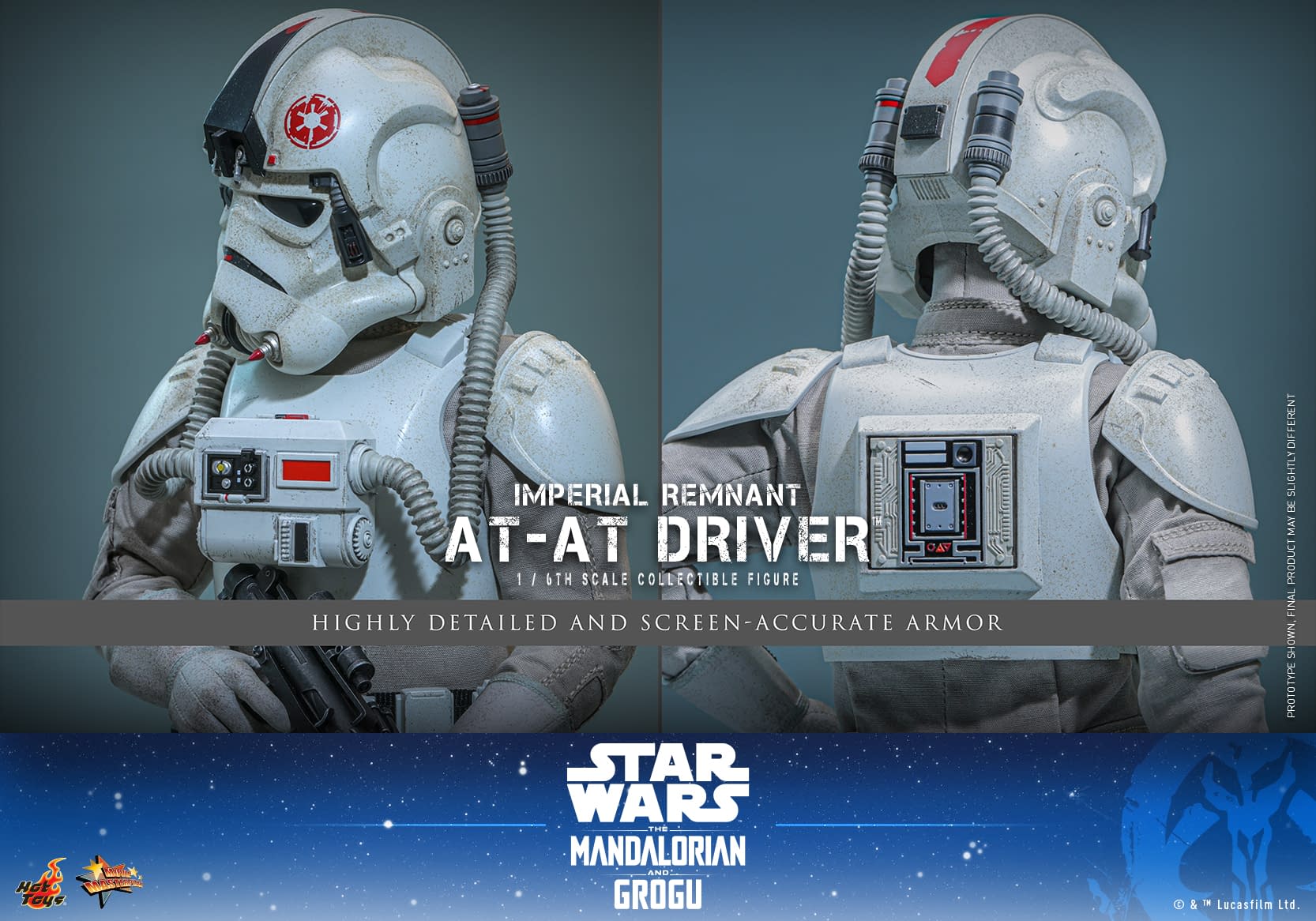 Hot Toys Unveils New 1/6 Imperial Remnant AT-AT Driver Figure