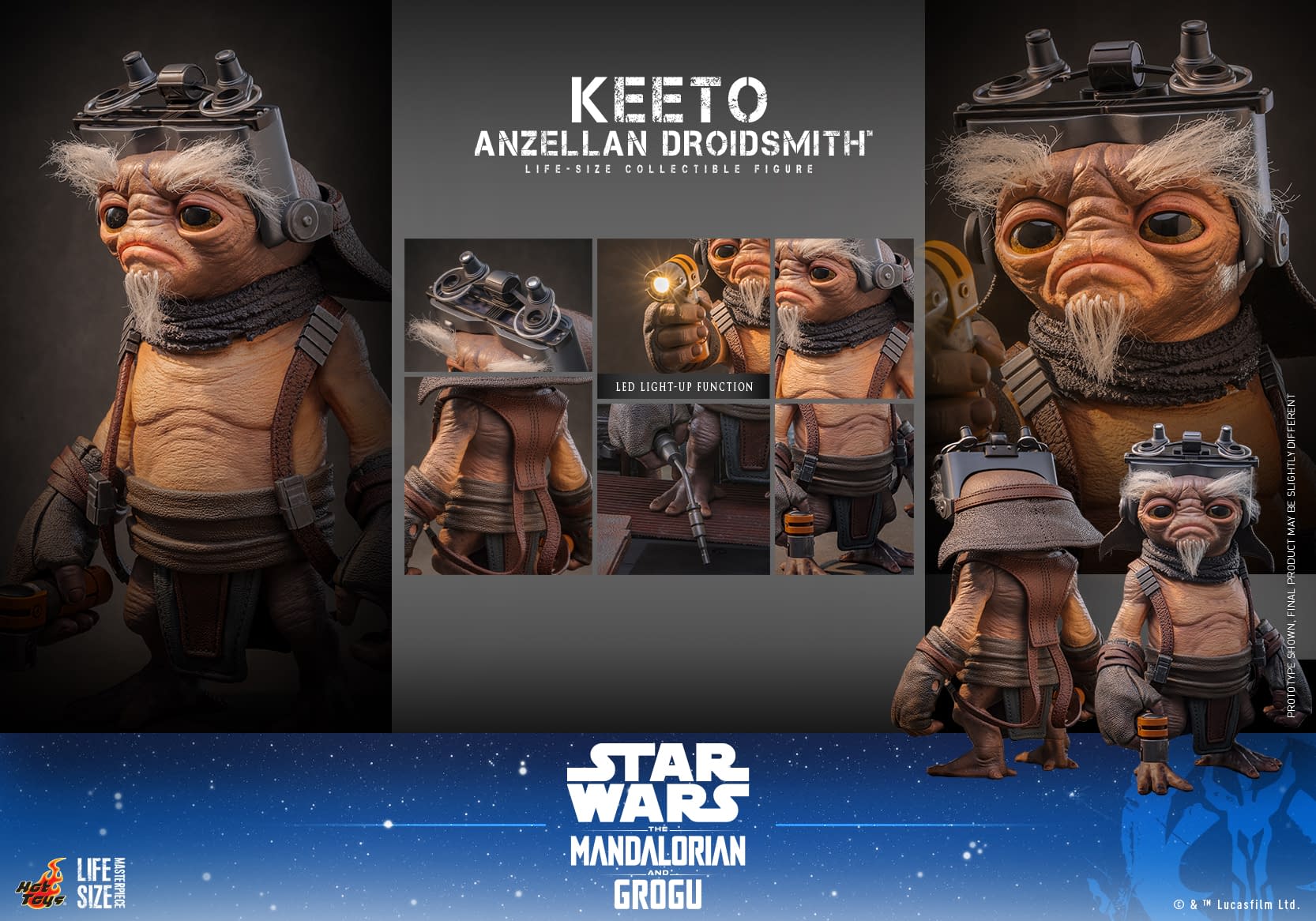 New Star Wars Life-Size Anzellan Droidsmith Arrives from Hot Toys