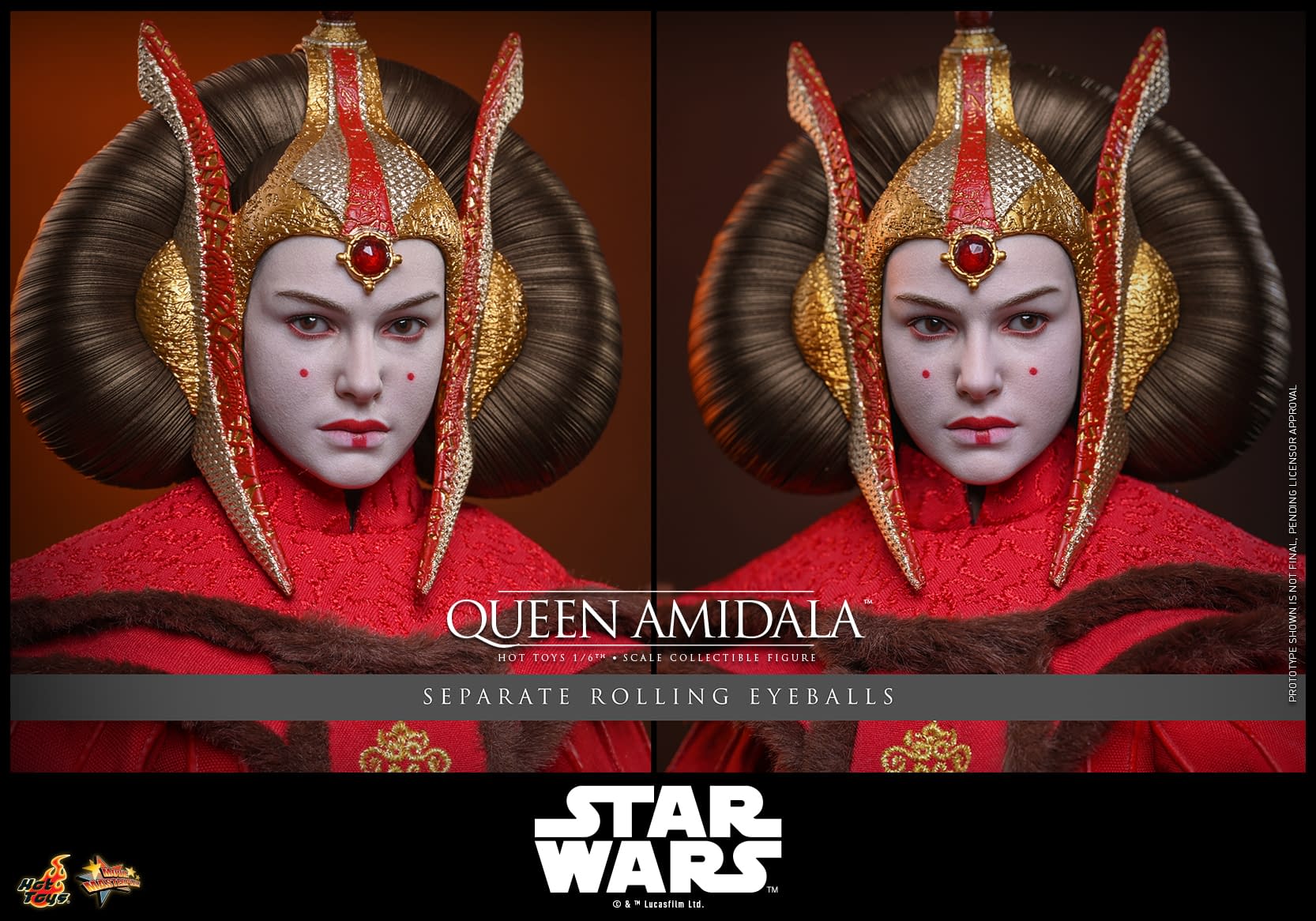 Star Wars: The Phantom Menace 1/6 Scale Queen Amidala Announced