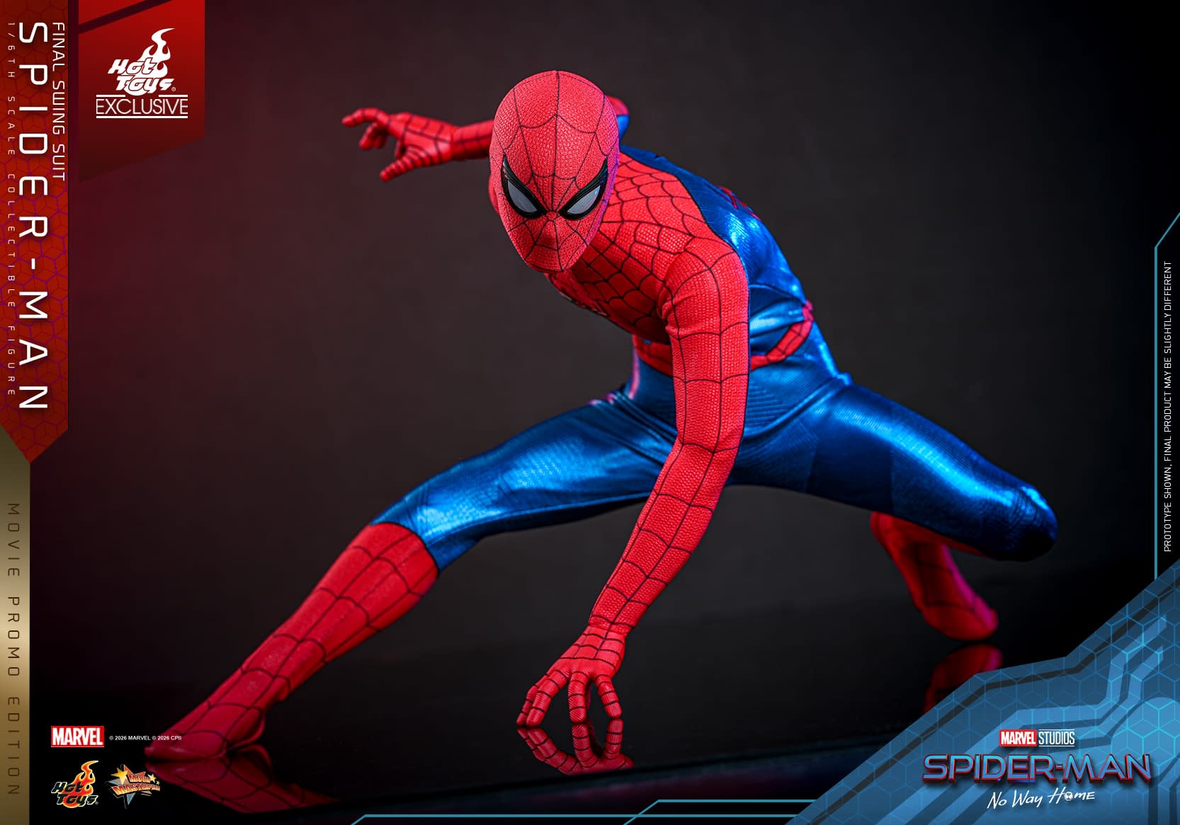 Hot Toys Reveals New 1/6 Spider-Man: Final Swing Promo Figure
