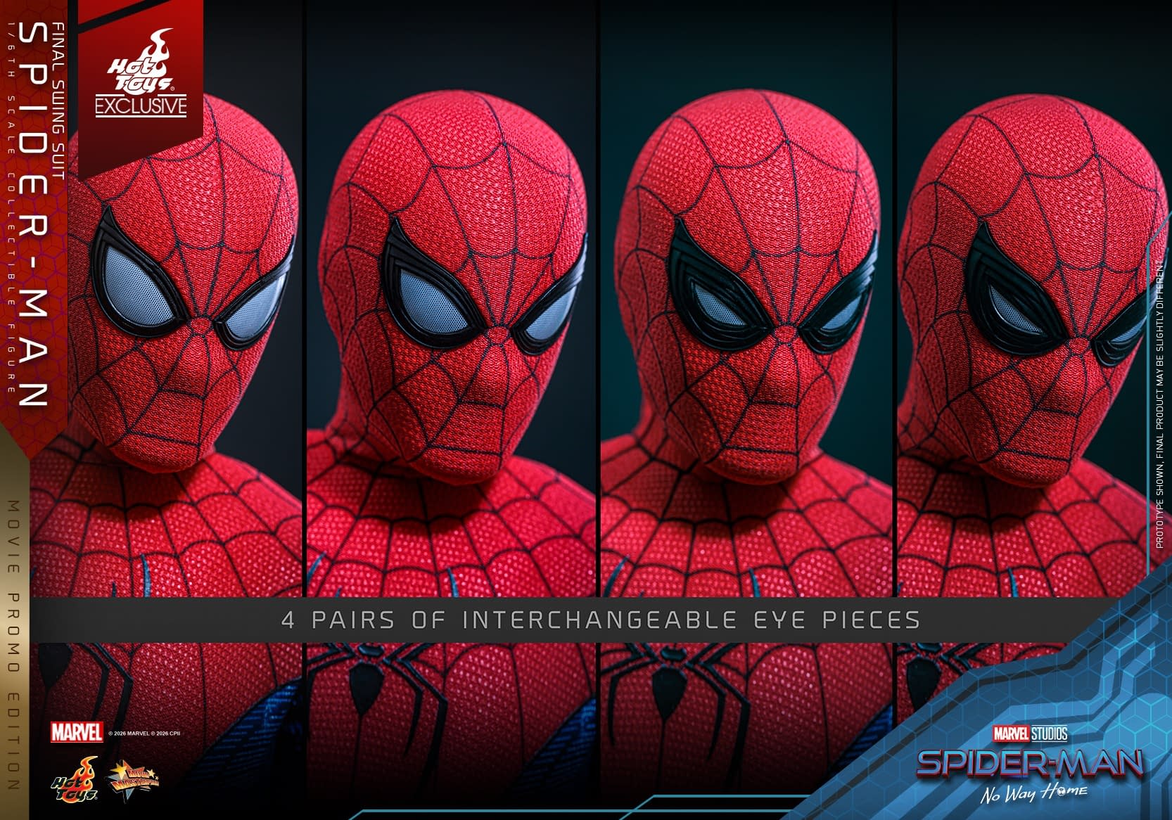 Hot Toys Reveals New 1/6 Spider-Man: Final Swing Promo Figure