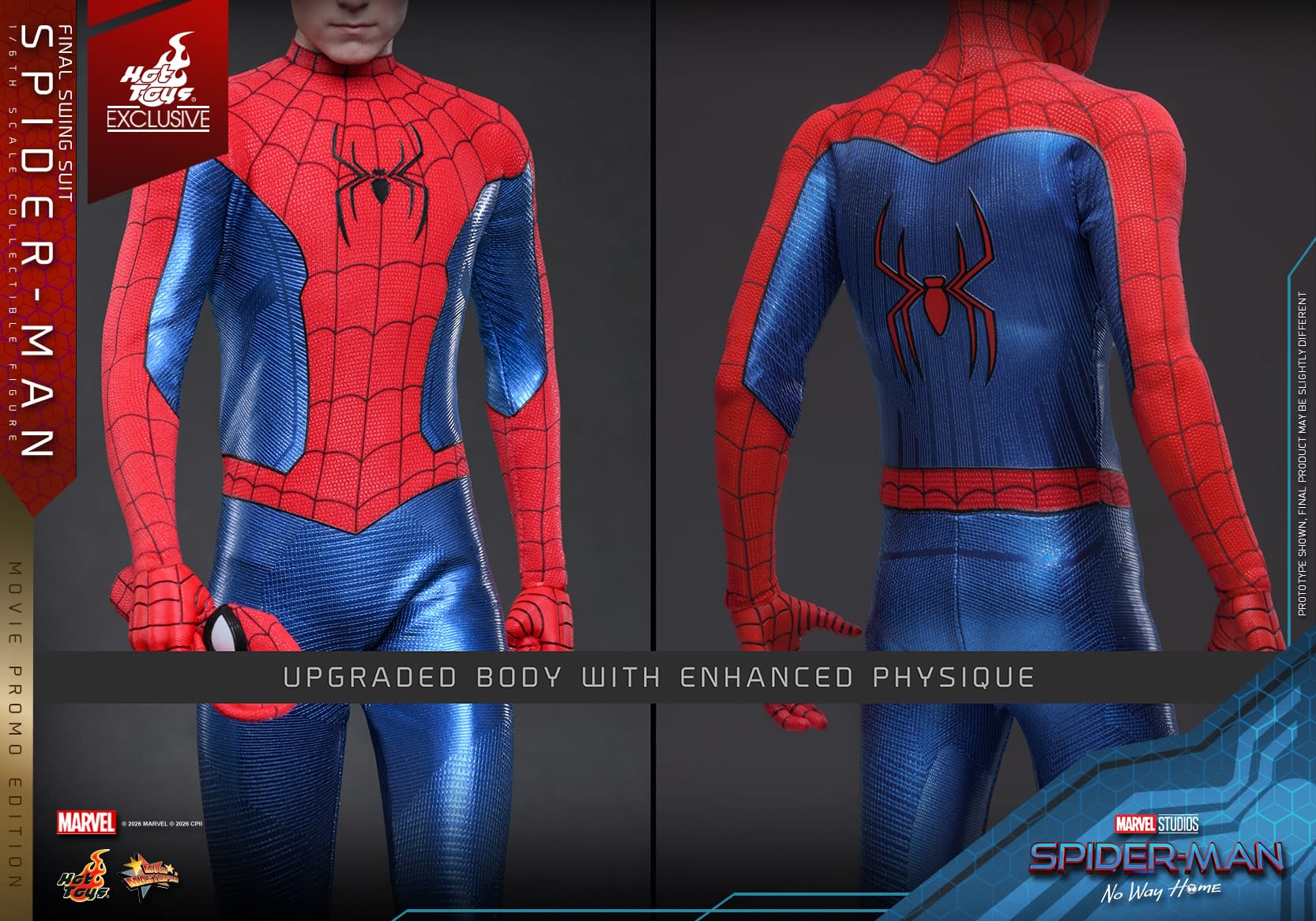 Hot Toys Reveals New 1/6 Spider-Man: Final Swing Promo Figure