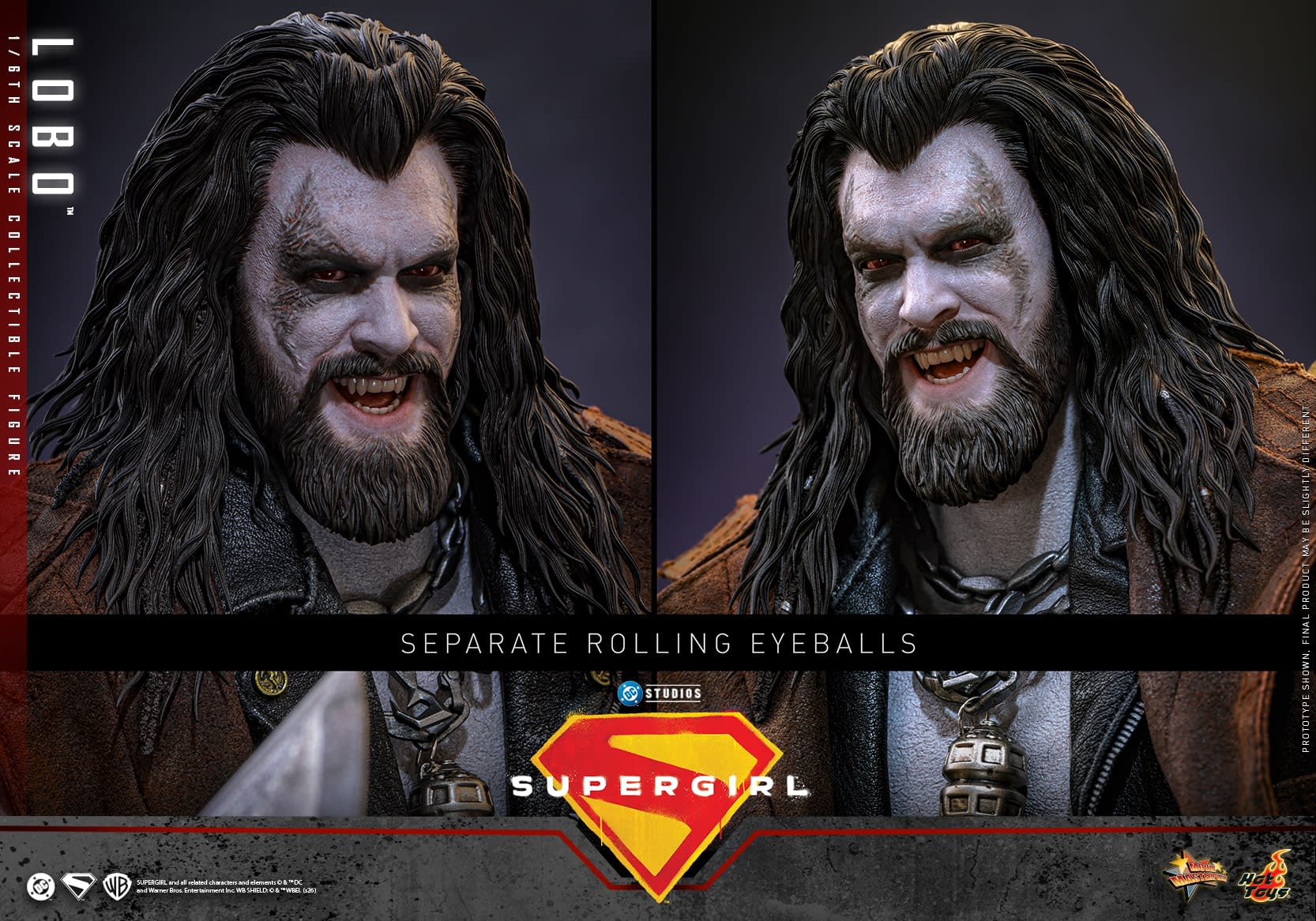 The Madness of Lobo Arrives with New Hot Toys 1/6 Supergirl Release