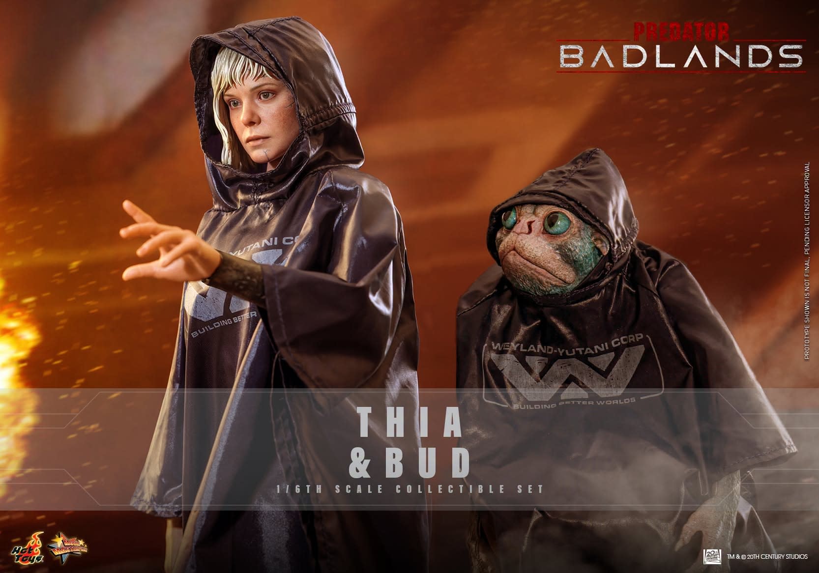 Hot Toys Reveals New Predator: Badlands Thia & Bud 1/6th Scale Set