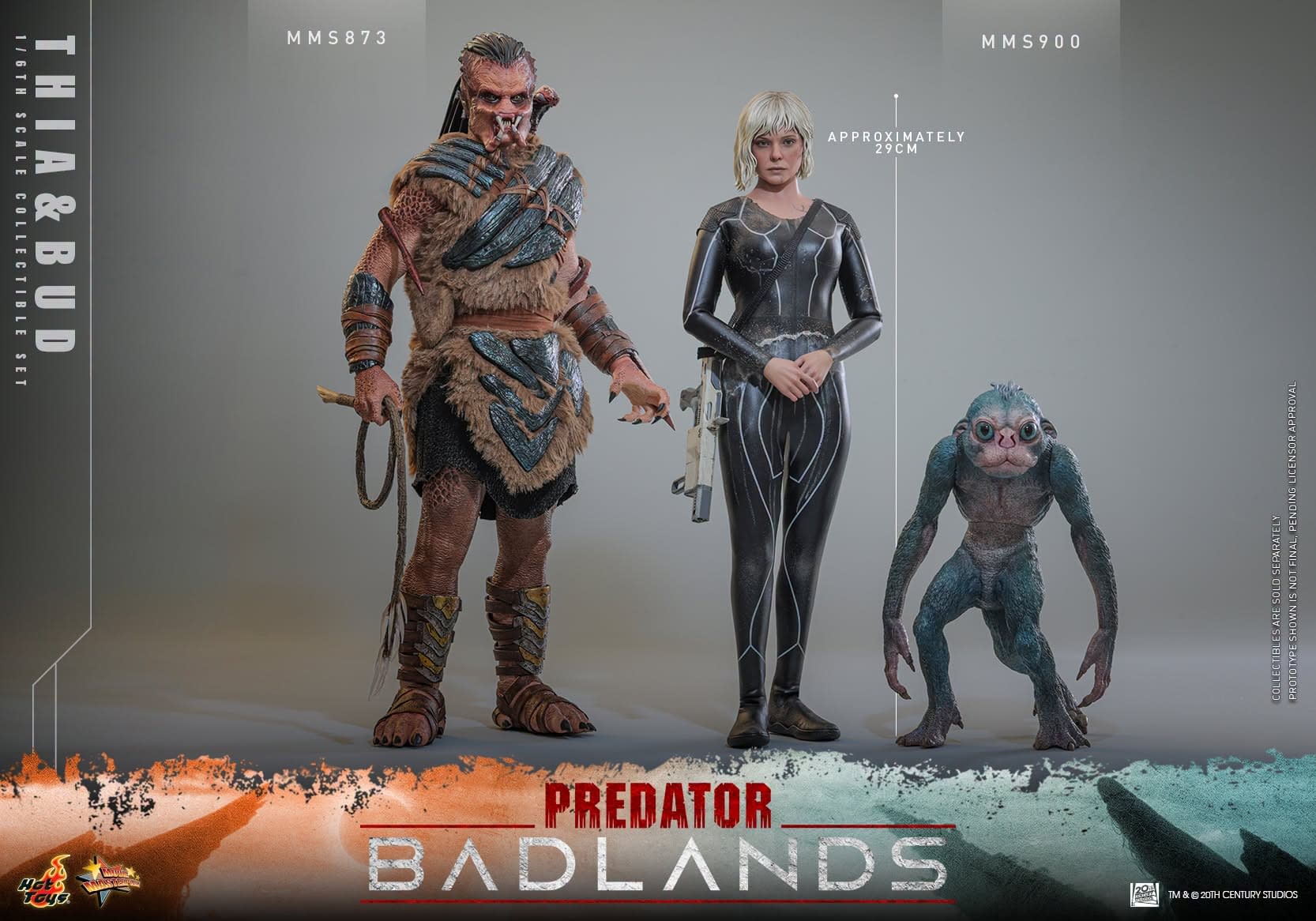 Hot Toys Reveals New Predator: Badlands Thia & Bud 1/6th Scale Set