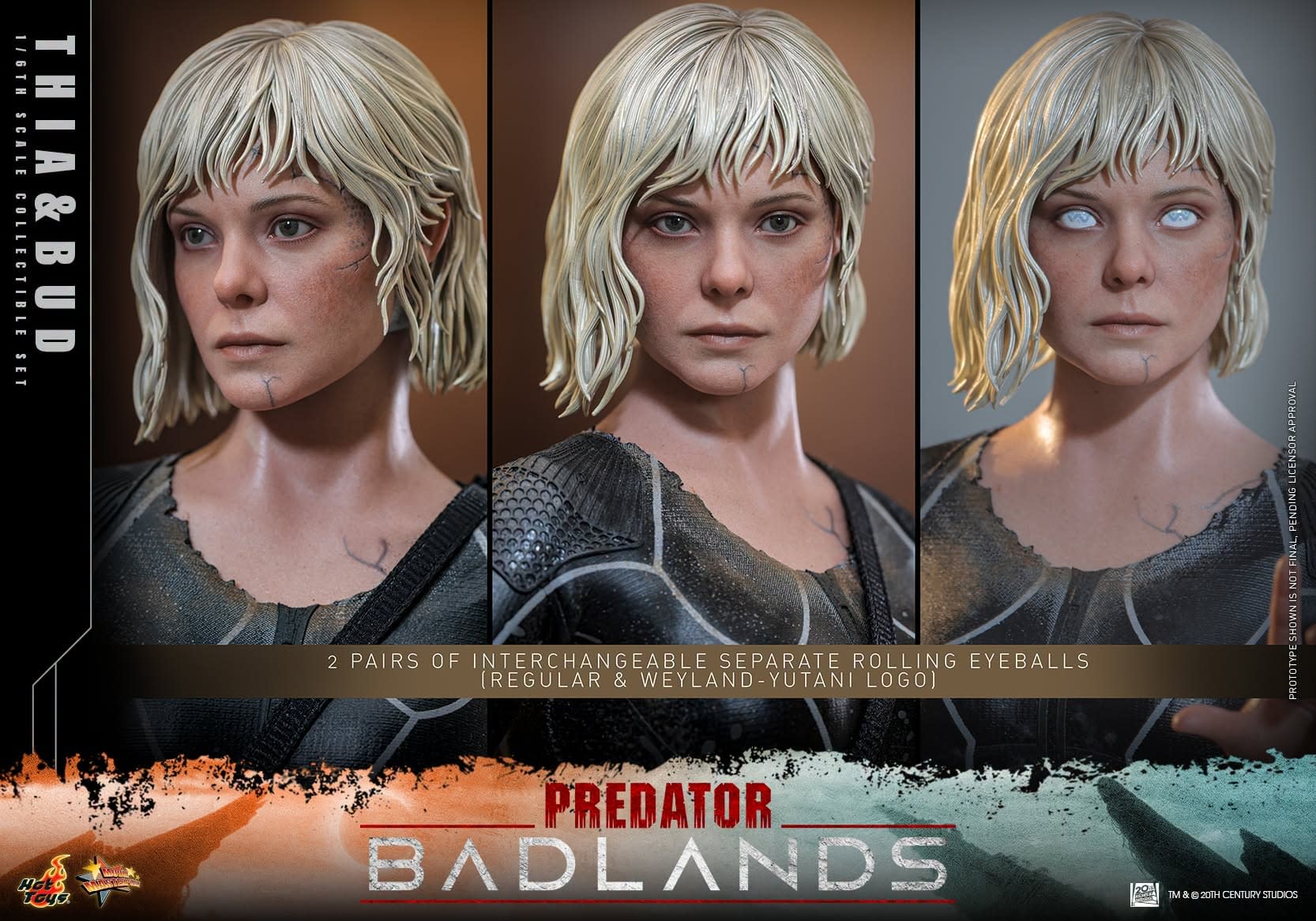 Hot Toys Reveals New Predator: Badlands Thia & Bud 1/6th Scale Set