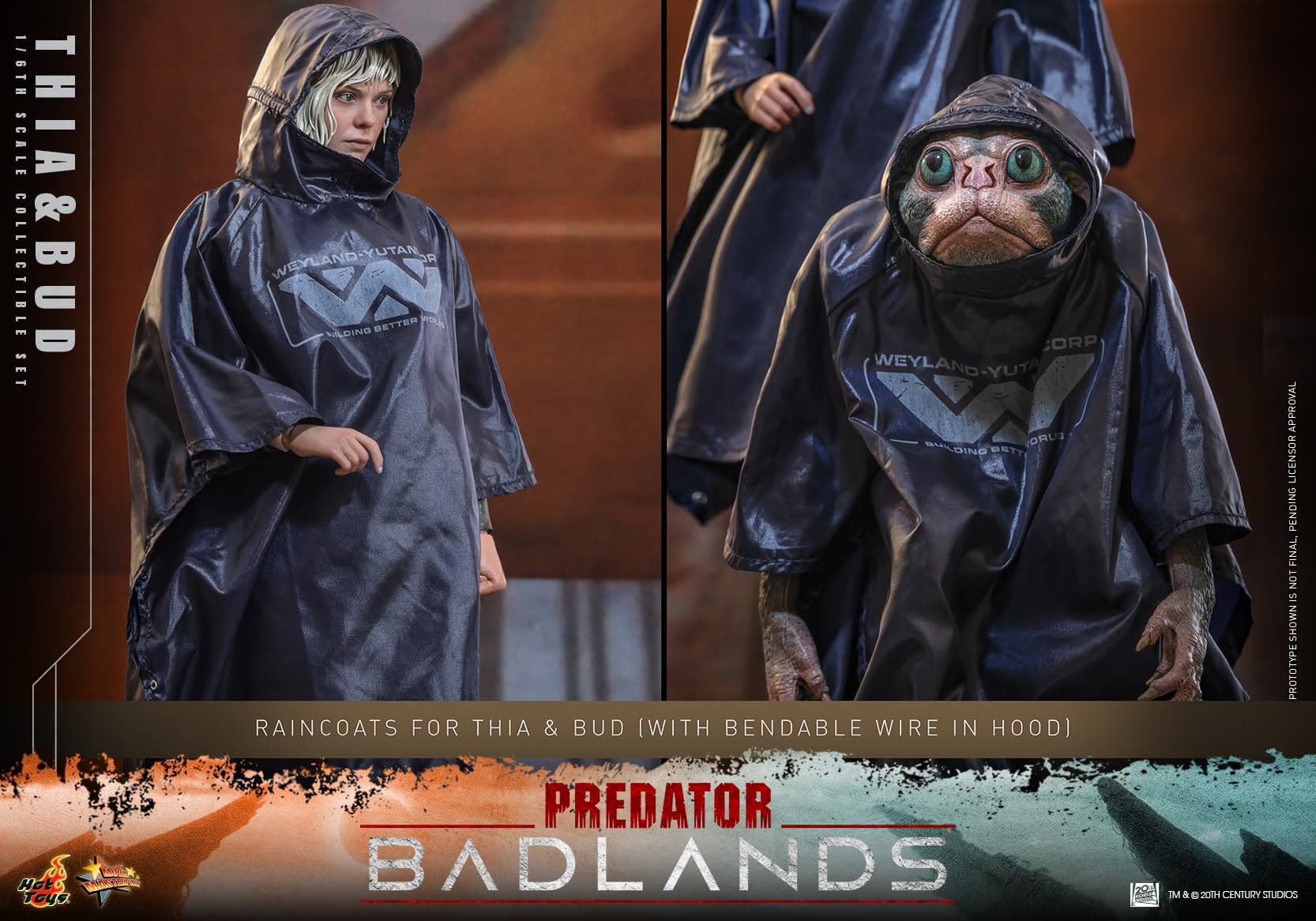Hot Toys Reveals New Predator: Badlands Thia & Bud 1/6th Scale Set