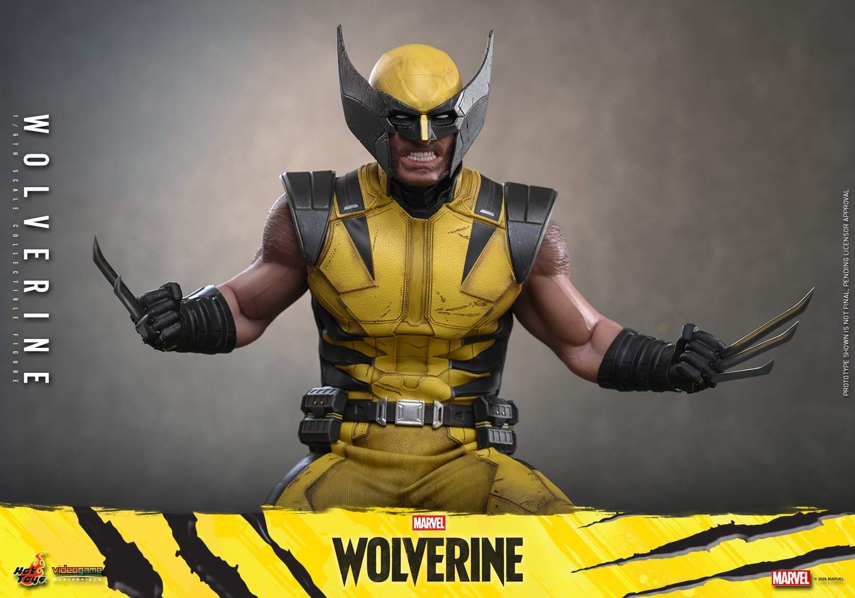 New Marvel's Wolverine 1/6-scale Figure Brings the Fury to Hot Toys